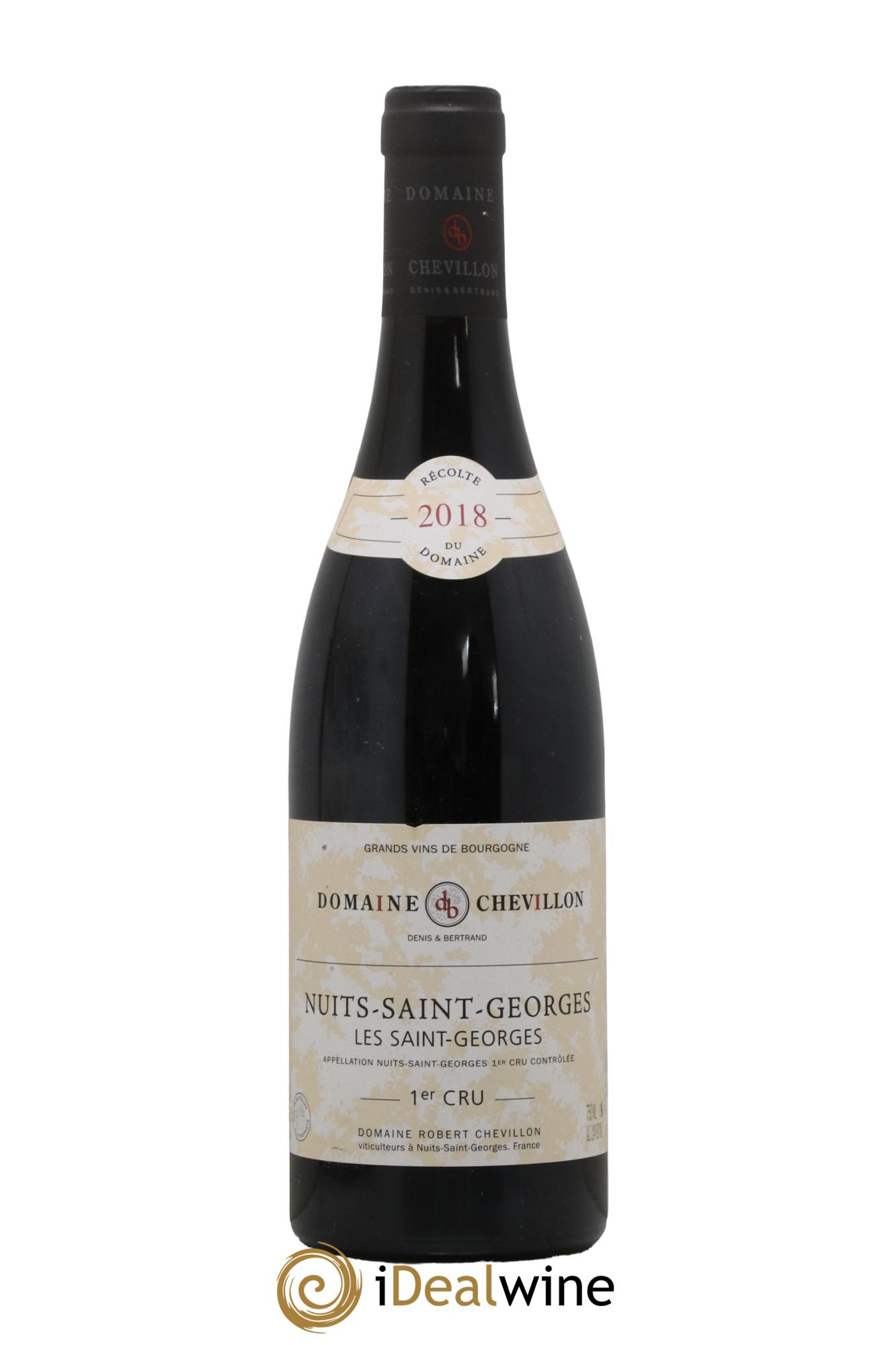 Nuits-Saint-Georges 1er Cru Les Saint Georges Robert Chevillon 2018 - Lot de 1 bouteille - 0