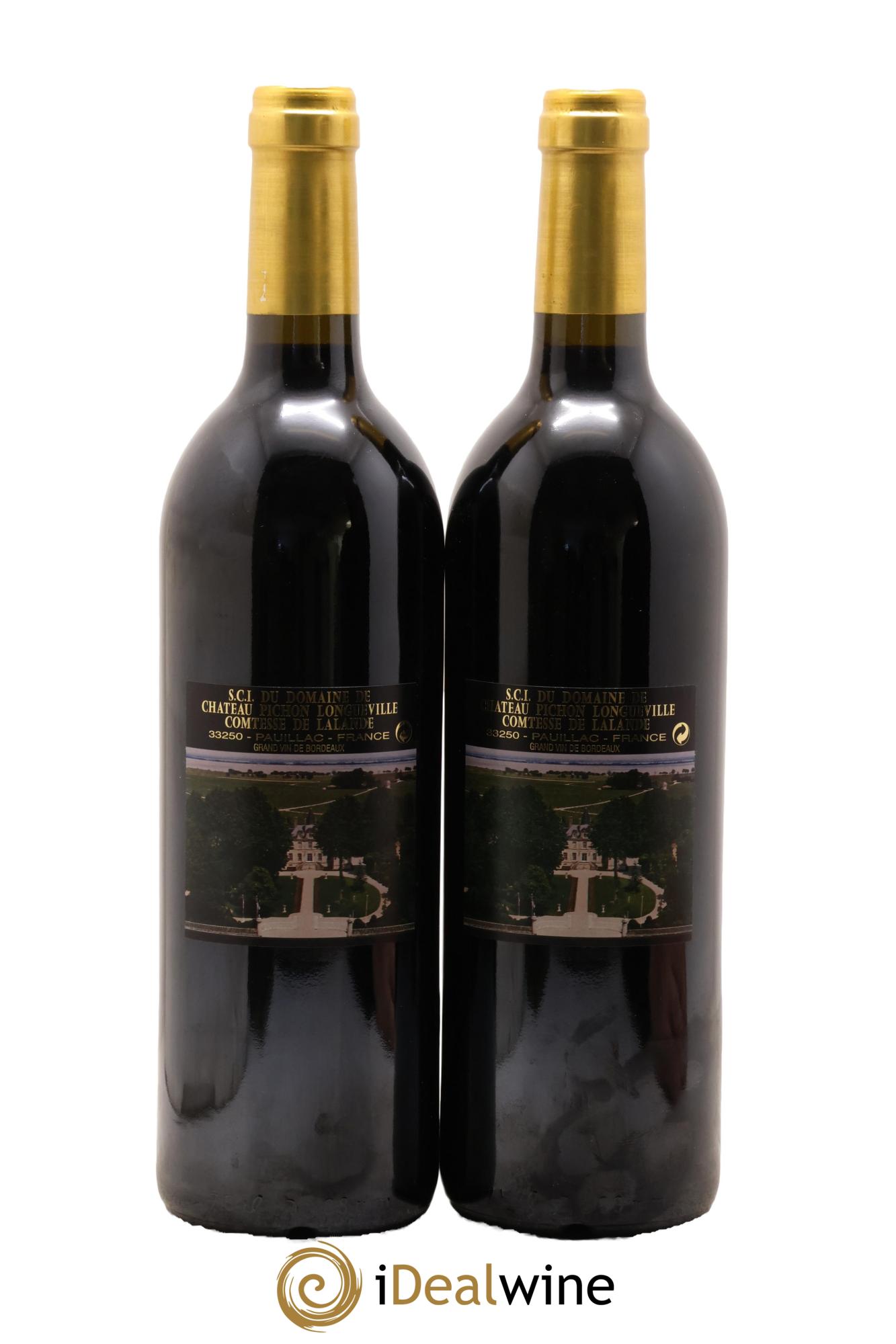 Château Pichon Longueville Comtesse de Lalande 2ème Grand Cru Classé 2000 - Lot of 2 bottles - 1