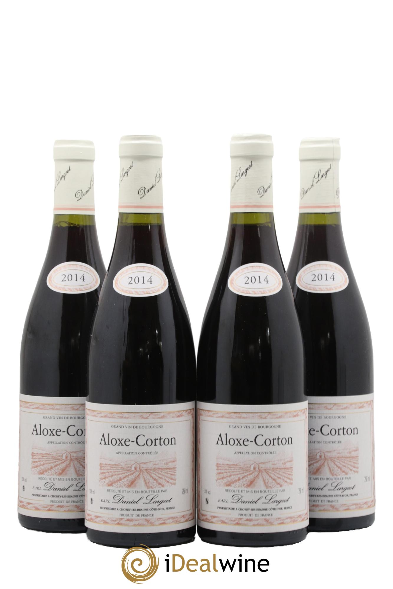 Aloxe-Corton Daniel Largeot 2014 - Lot de 4 bouteilles - 0