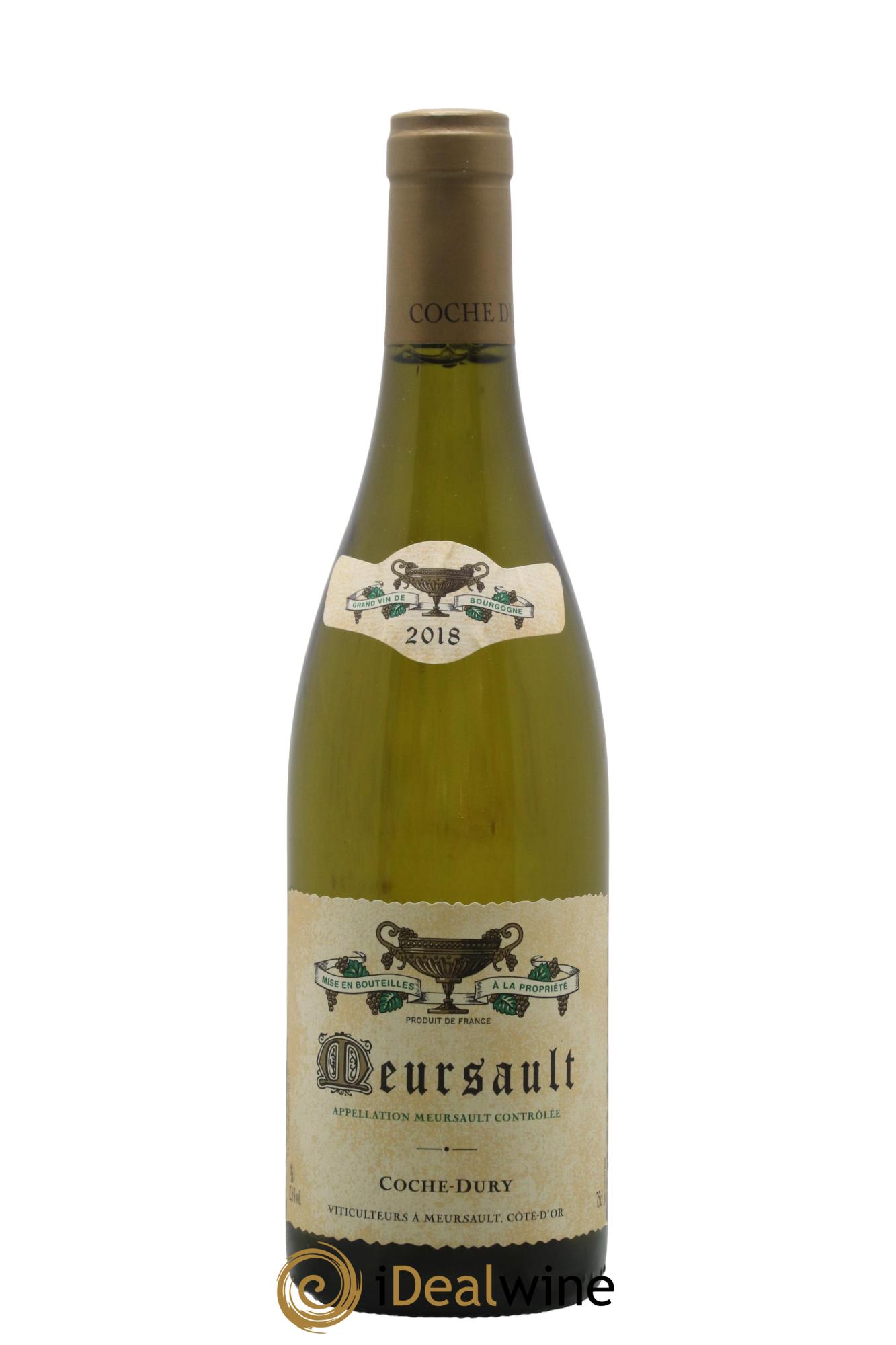 Meursault Coche Dury (Domaine) 2018 - Lot de 1 bouteille - 0