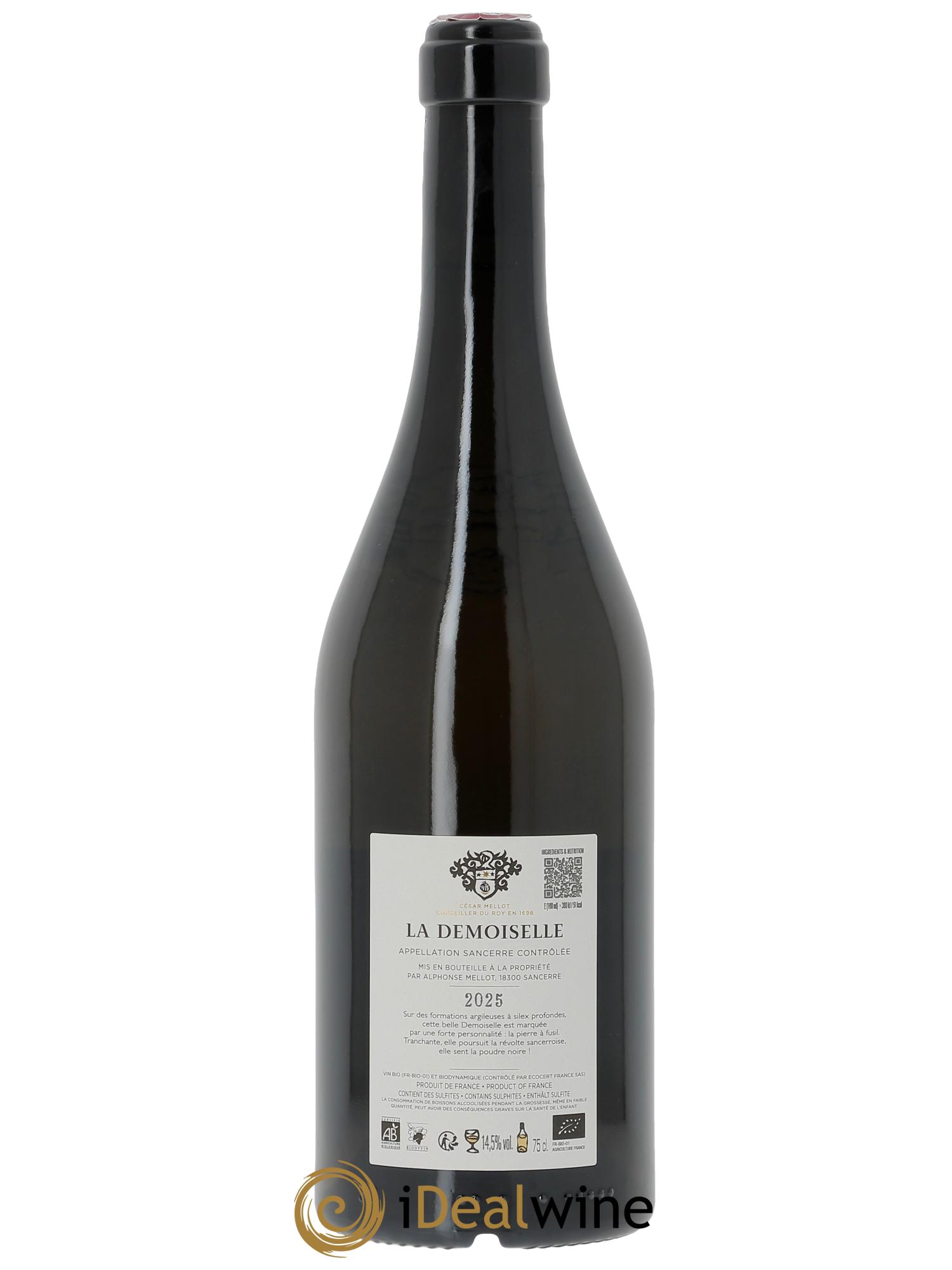 Sancerre La Demoiselle Alphonse Mellot 2025 - Lot of 1 bottle - 1