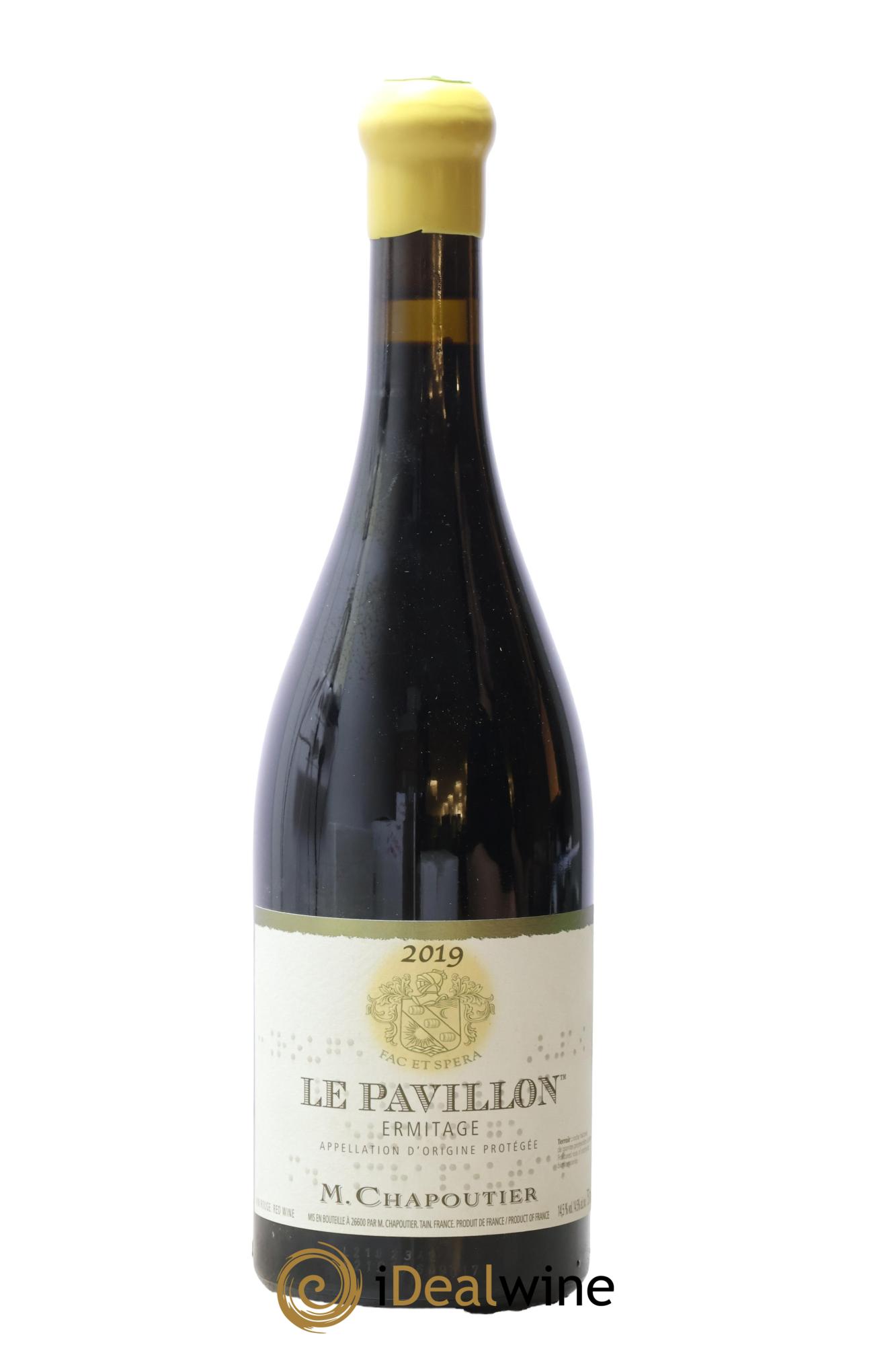 Hermitage Ermitage Le Pavillon Chapoutier 2019 - Lot de 1 bouteille - 0
