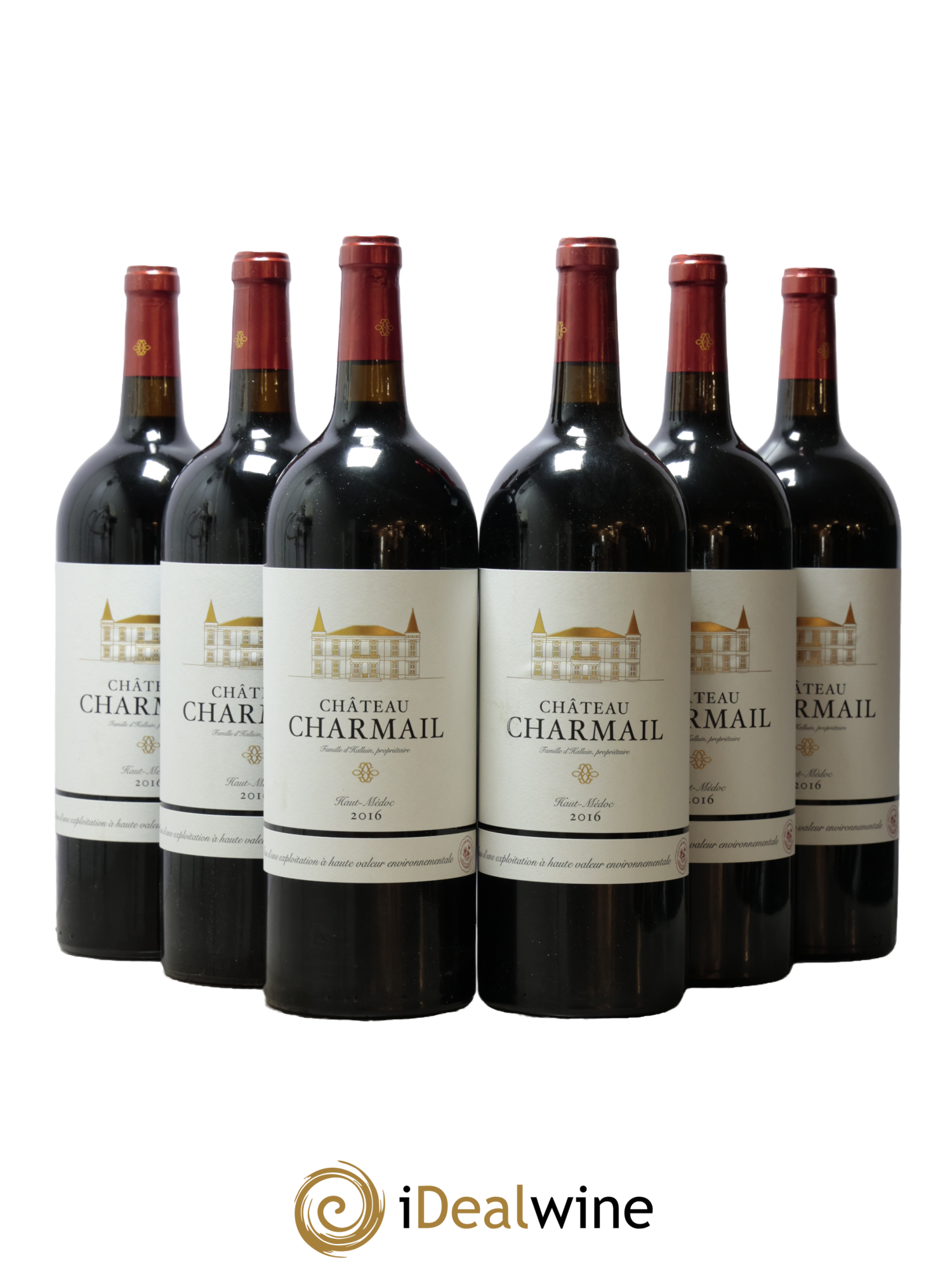 Château Charmail Cru Bourgeois 2016 - Lot de 6 magnums - 0
