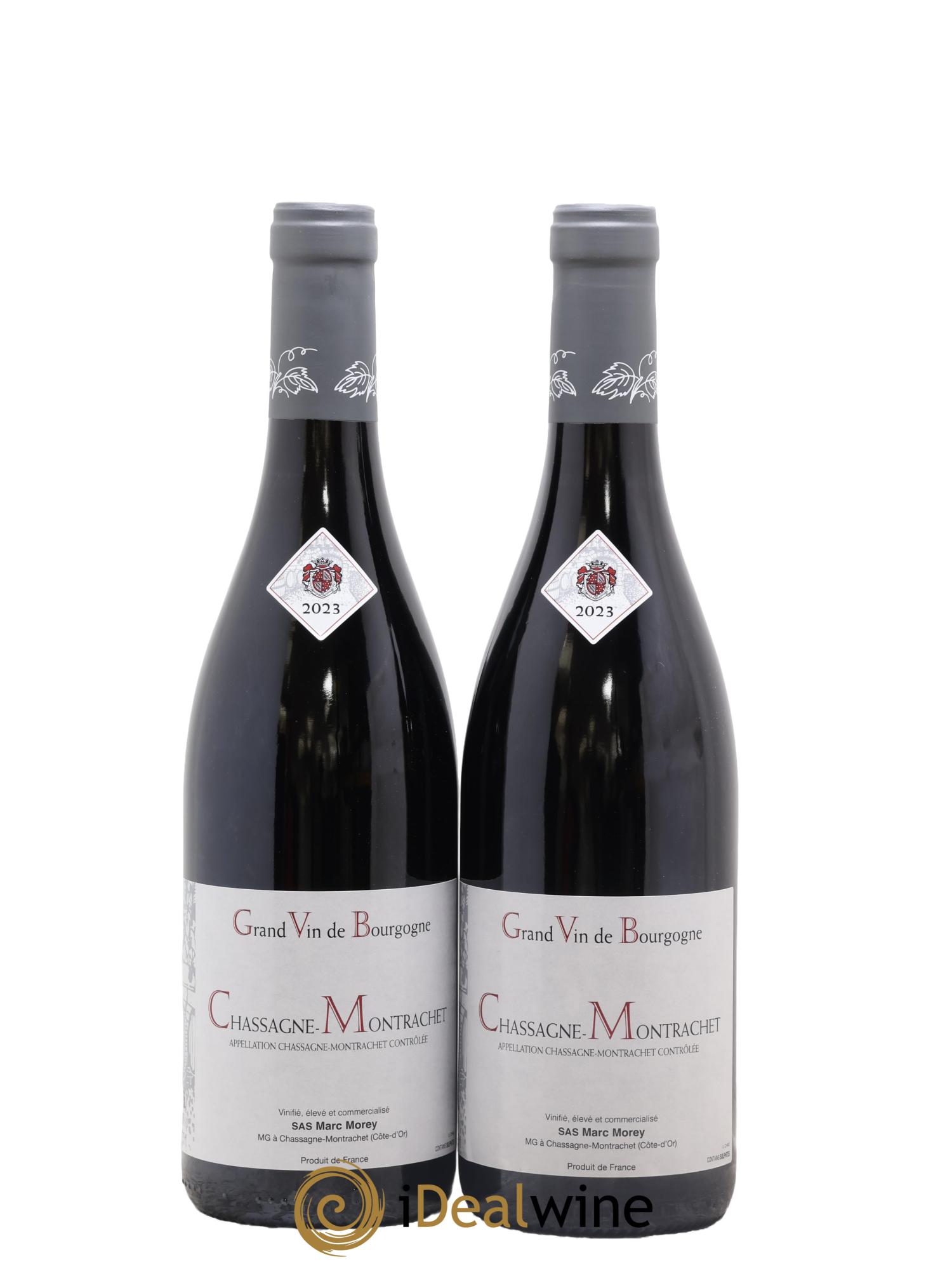 Chassagne-Montrachet Marc Morey 2023 - Lot de 2 bouteilles - 0