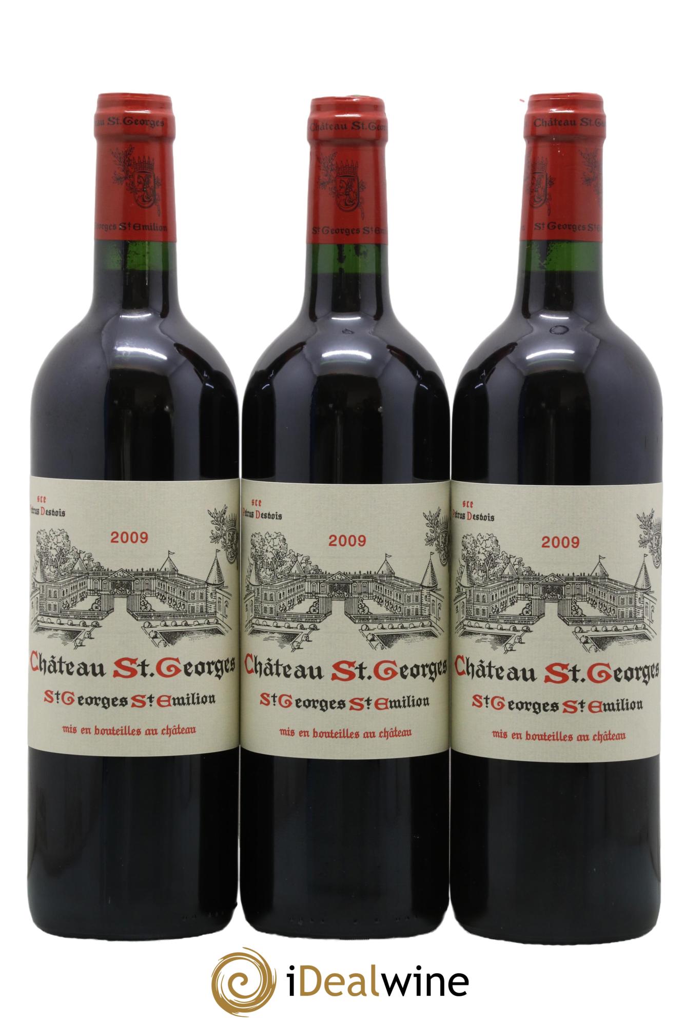 Château Saint-Georges 2009 - Lot de 3 bouteilles - 0