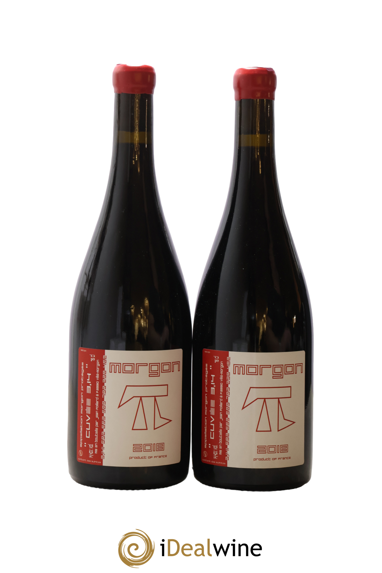 Morgon 3.14 Jean Foillard 2018 - Posten von 2 Flaschen - 0
