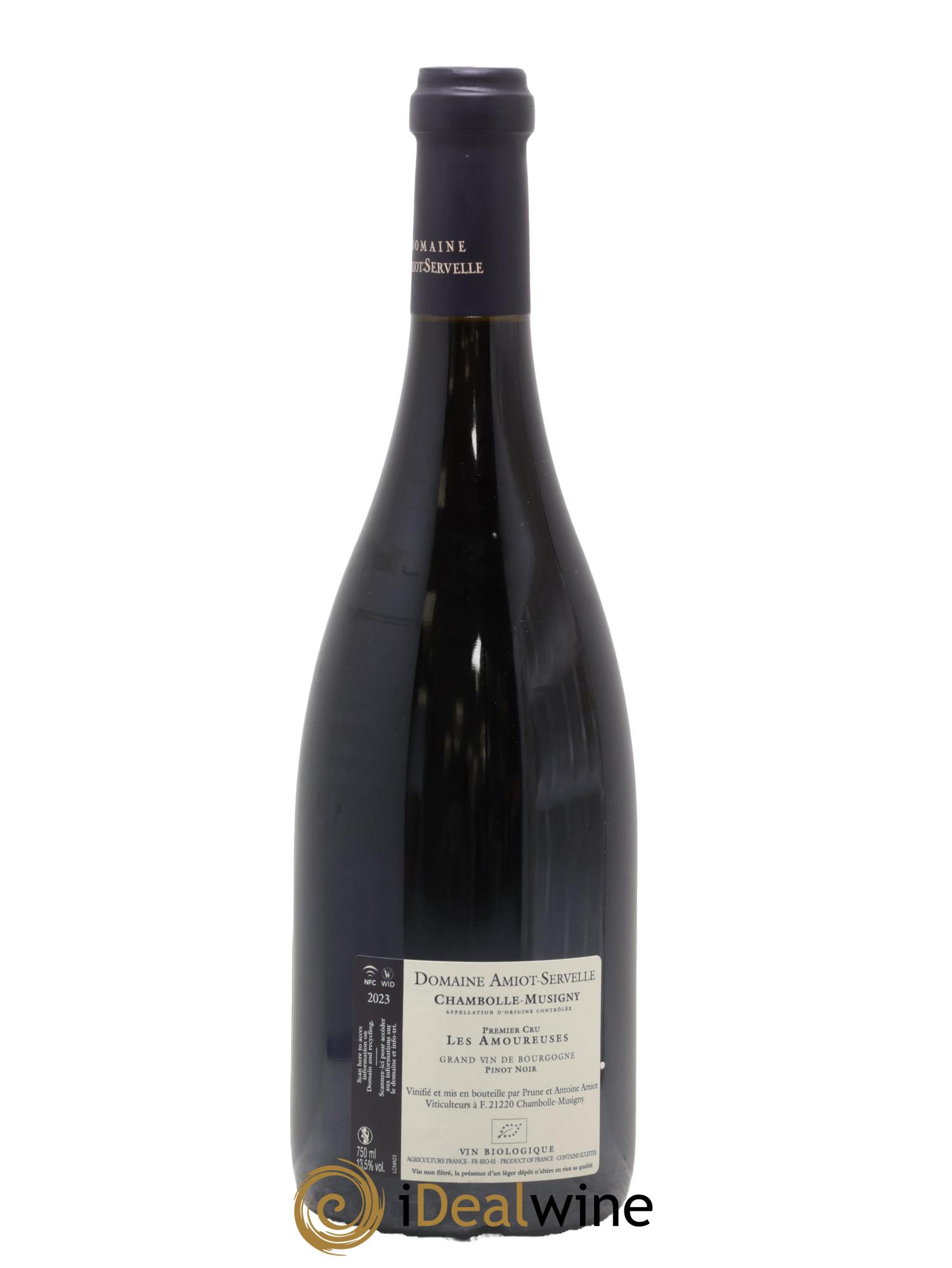 Chambolle-Musigny 1er Cru Les Amoureuses Amiot-Servelle 2023 - Lot of 1 bottle - 1
