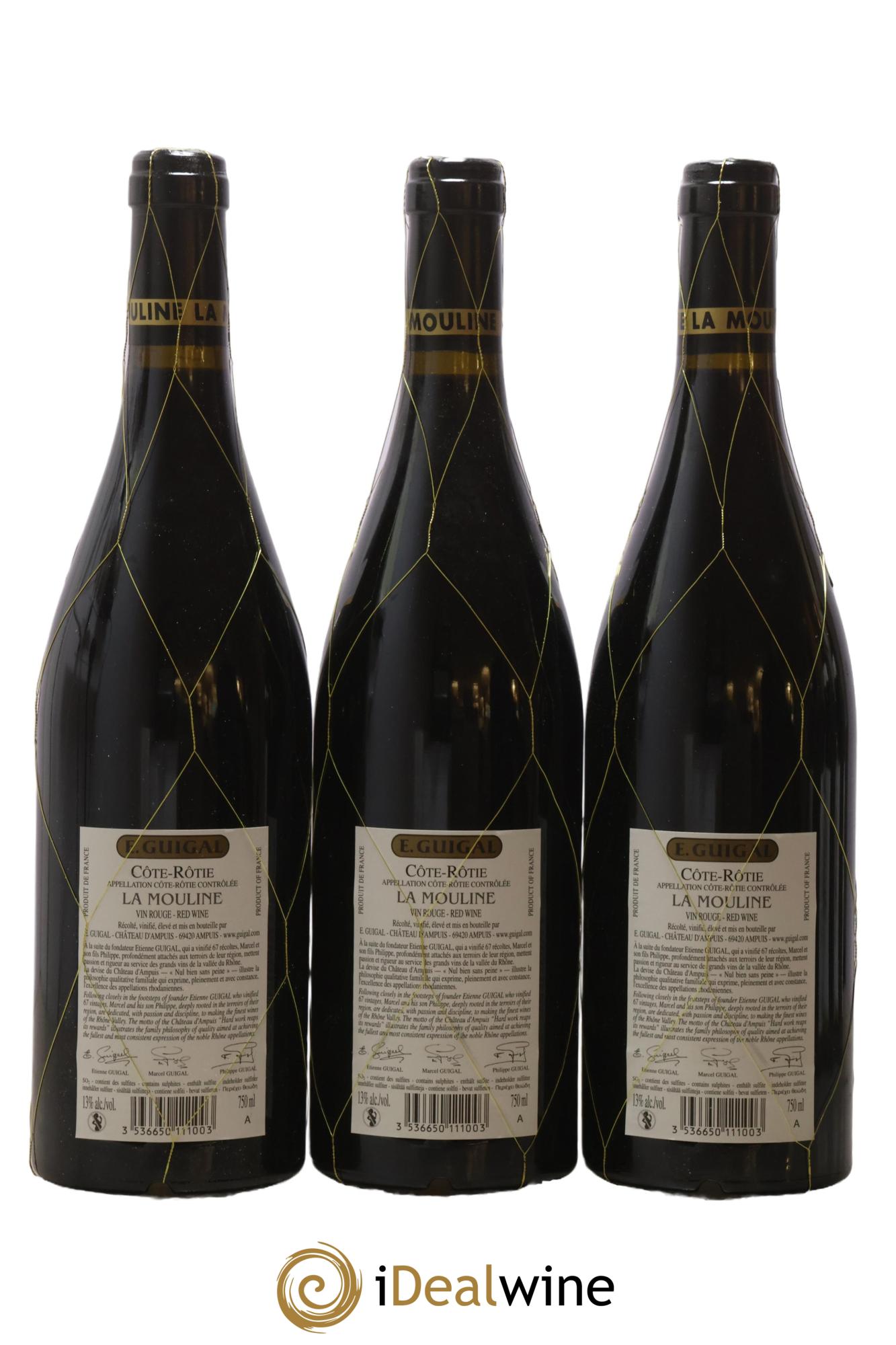 Côte-Rôtie La Mouline Guigal 2009 - Lot de 6 bouteilles - 2