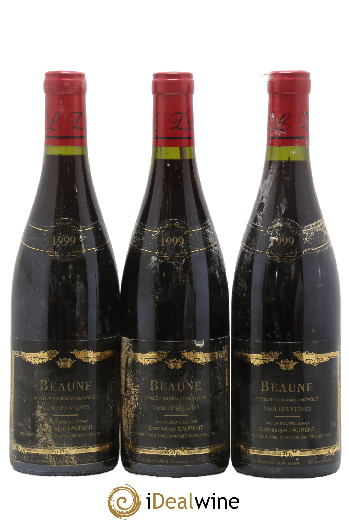 Beaune Dominique Laurent 1999 - Posten von 3 Flaschen - 0