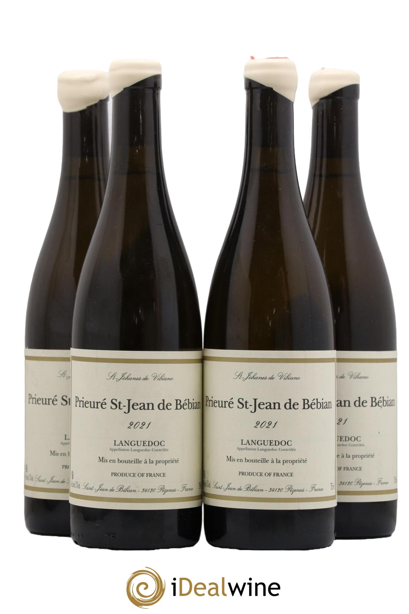 Coteaux du Languedoc Prieuré St-Jean de Bébian 2021 - Lot de 4 bouteilles - 0