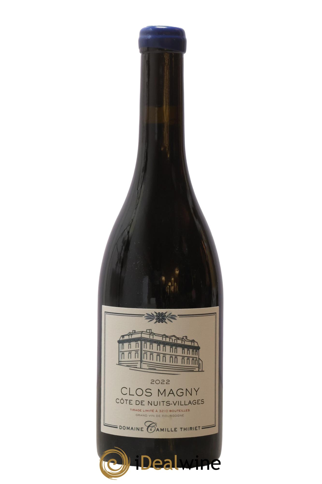 Côte de Nuits-Villages Clos Magny Maison Thiriet 2022 - Lot de 1 bouteille - 0