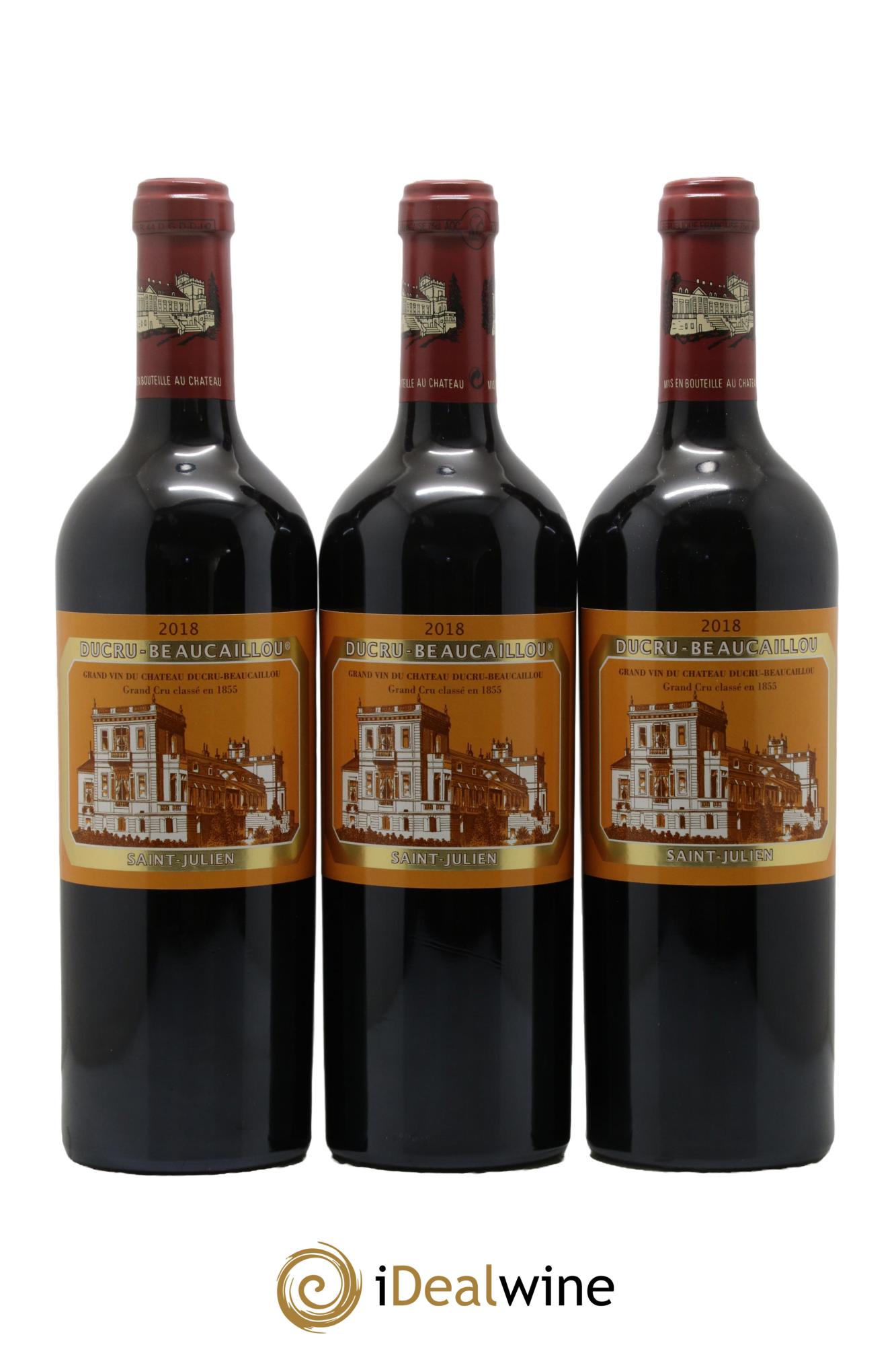 Château Ducru Beaucaillou 2ème Grand Cru Classé 2018 - Lot de 6 bouteilles - 1