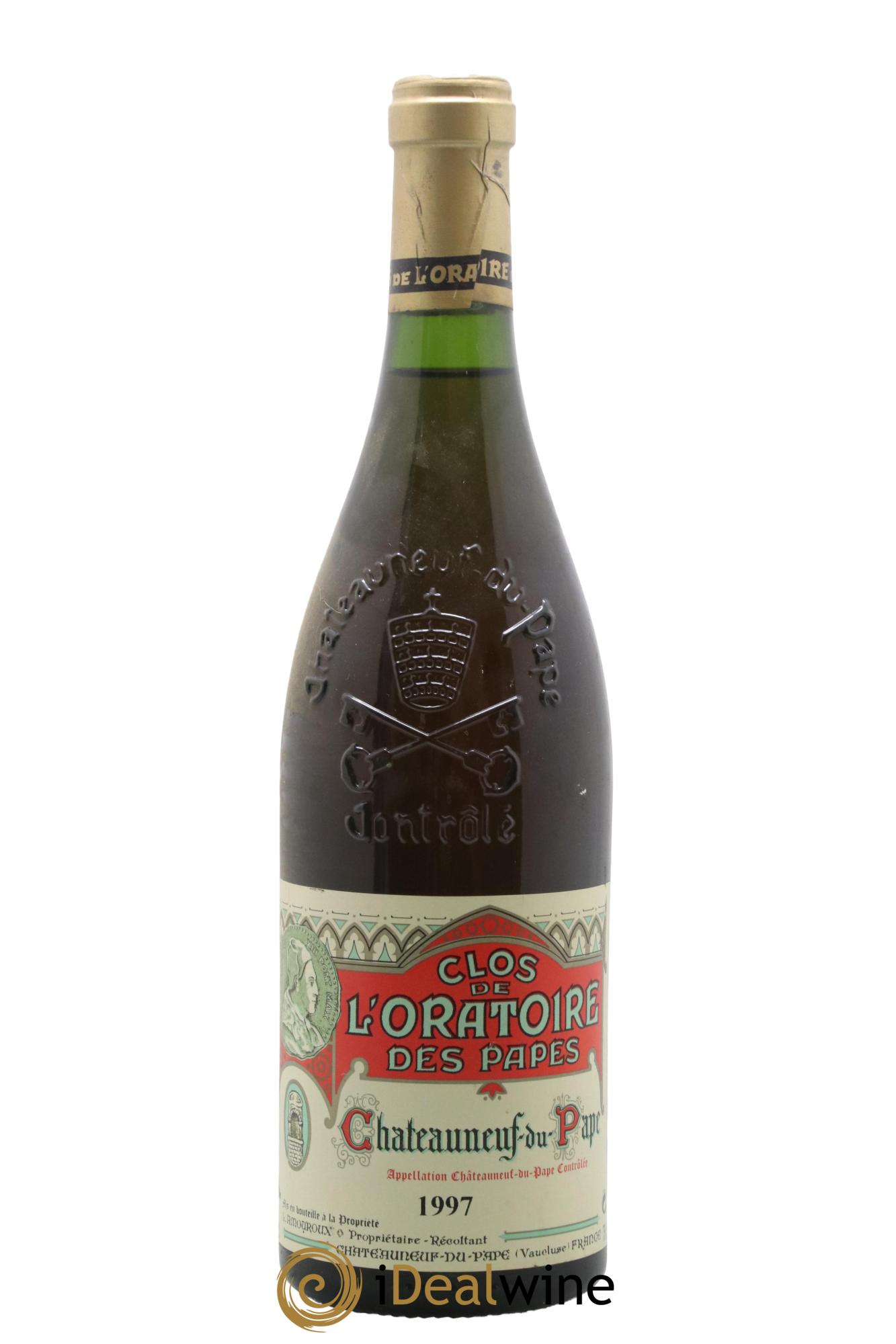 Châteauneuf-du-Pape Clos de l'Oratoire des Papes 1997 - Lot de 1 bouteille - 0
