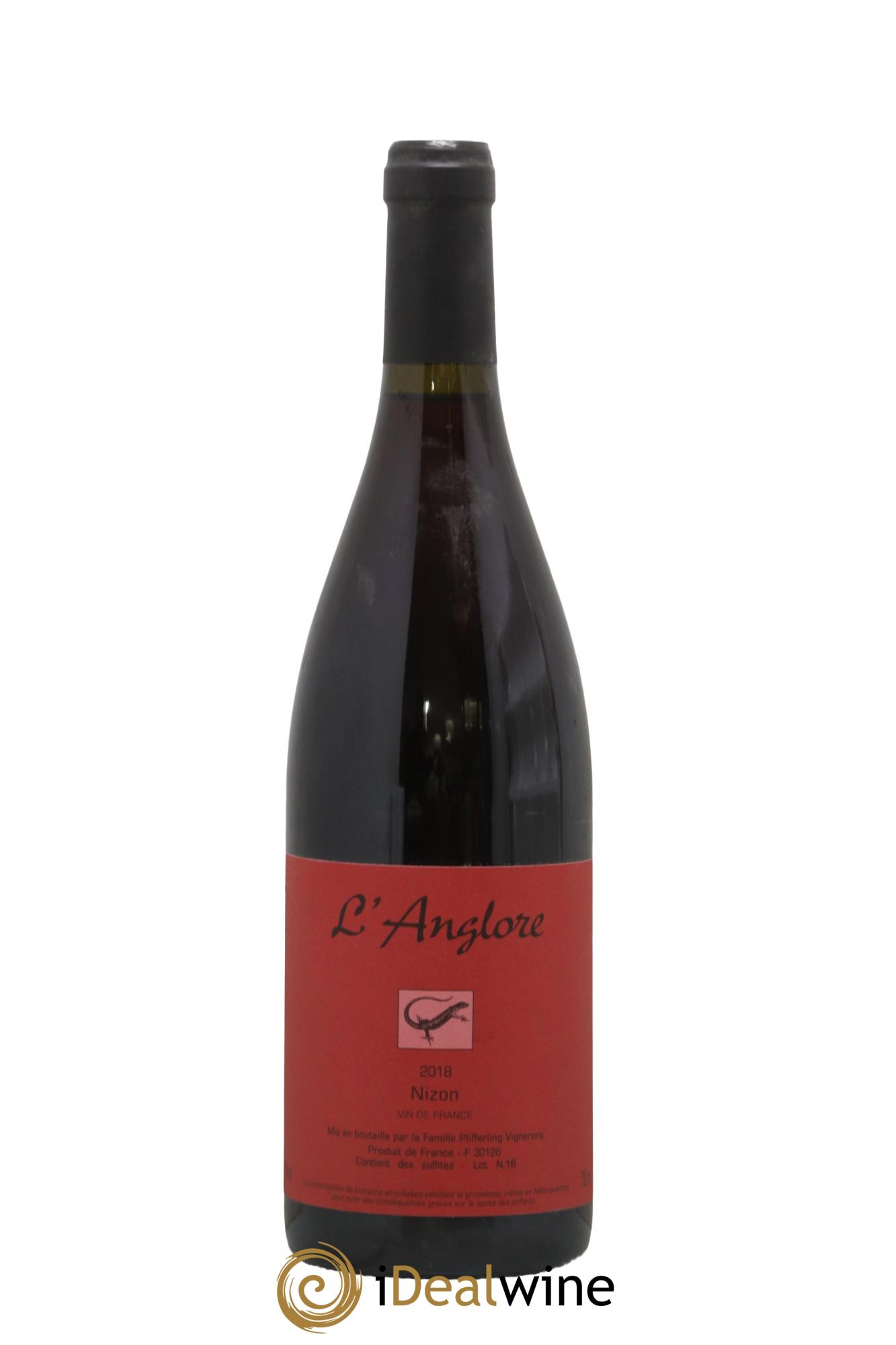 Vin de France Nizon L'Anglore 2018 - Lotto di 1 bottiglia - 0