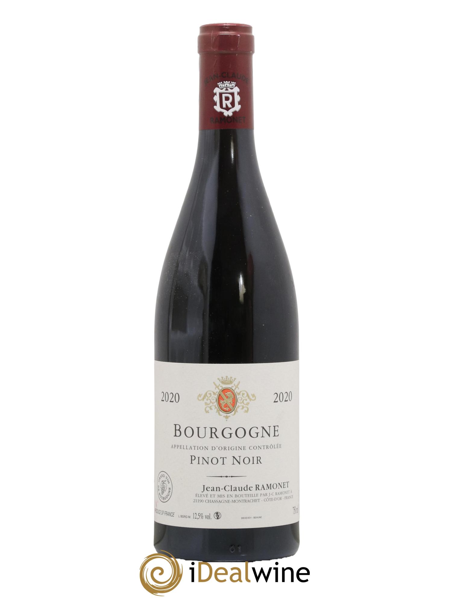 Bourgogne Pinot Noir Ramonet (Domaine) 2020 - Lot de 1 bouteille - 0