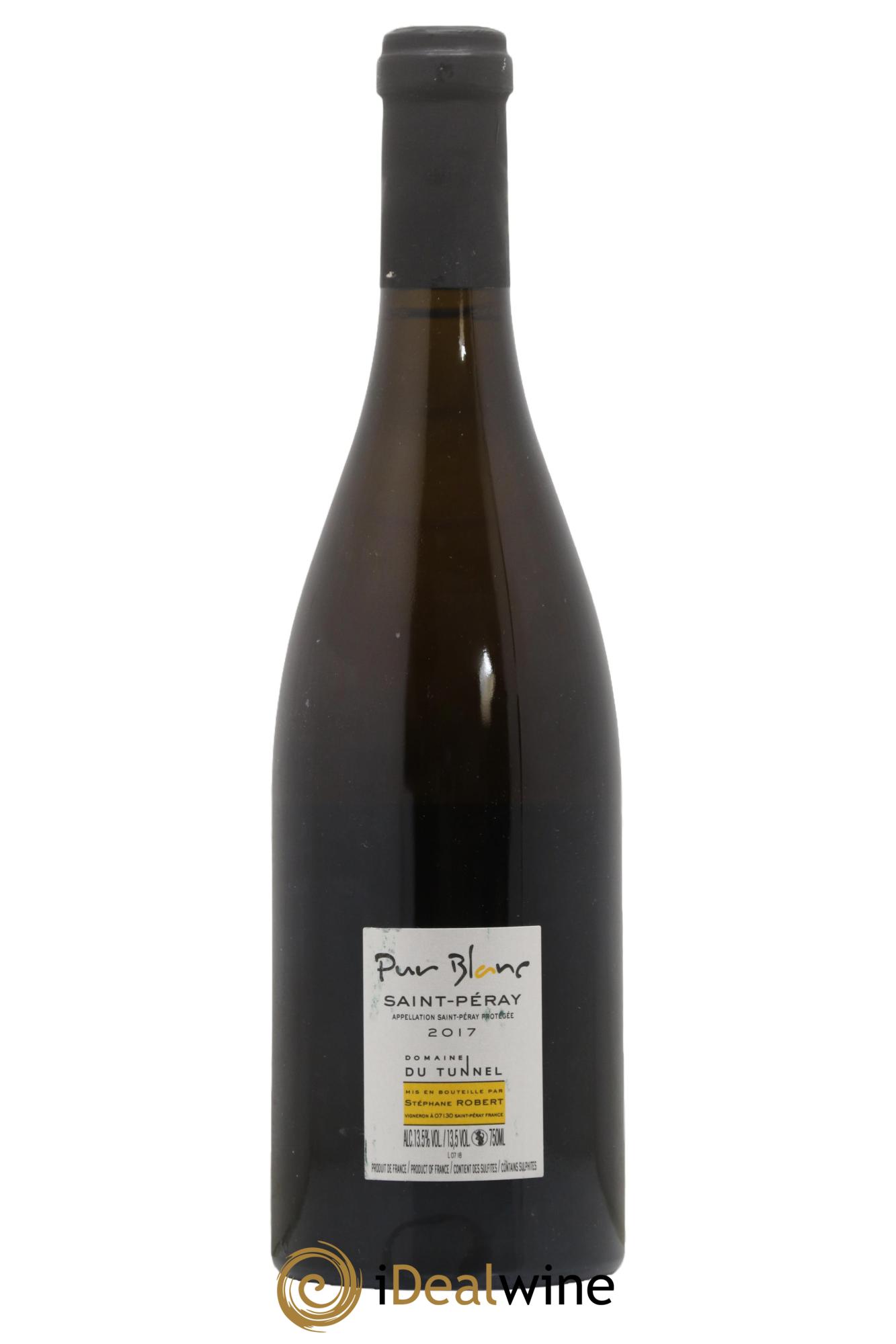 Saint-Péray Pur Blanc Tunnel (Domaine du) 2017 - Lot de 1 bouteille - 1