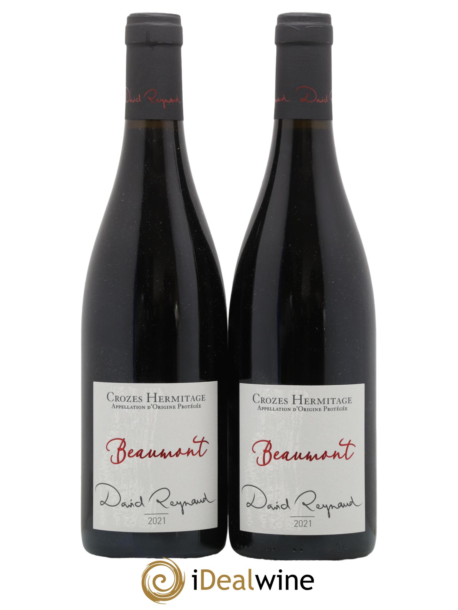 Crozes-Hermitage Beaumont David Reynaud 2021 - Lot de 2 bouteilles - 0