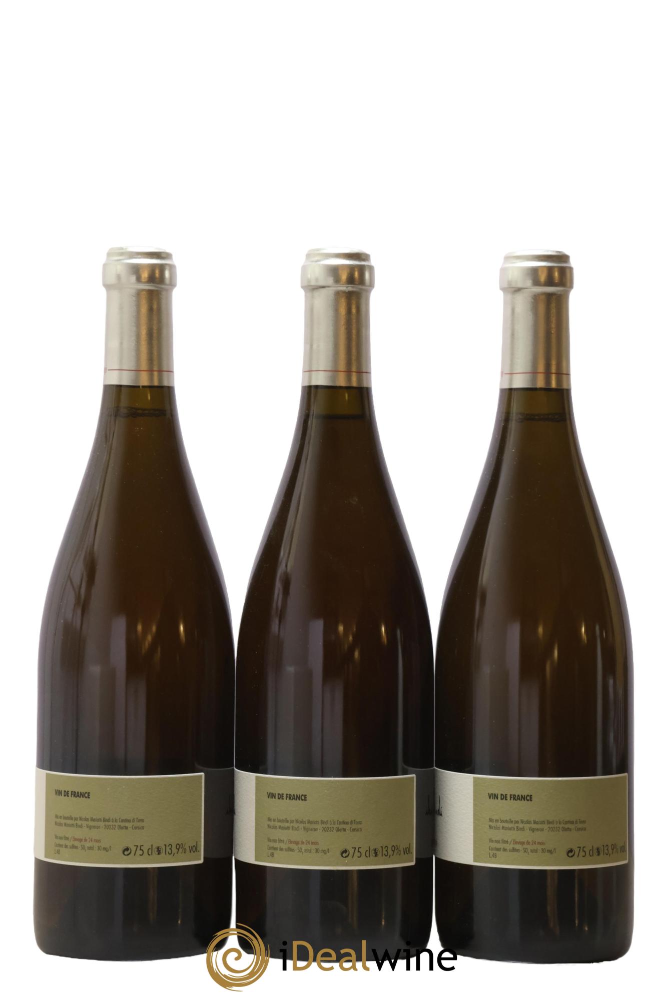 Vin de France Mursaglia Nicolas Mariotti Bindi Vieillissement Prolongé 2015 - Lotto di 3 bottiglie - 1