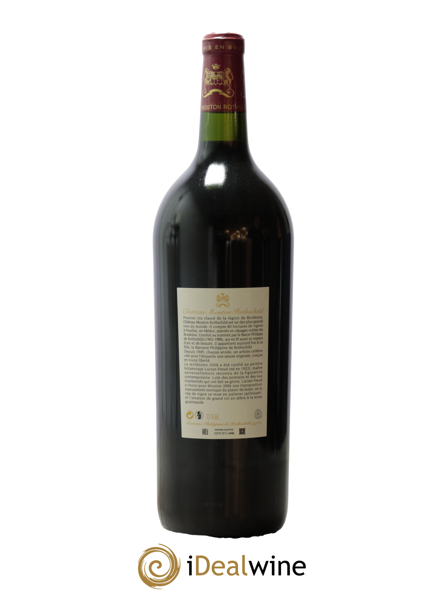 Château Mouton Rothschild 1er Grand Cru Classé 2006 - Lot de 1 magnum - 1