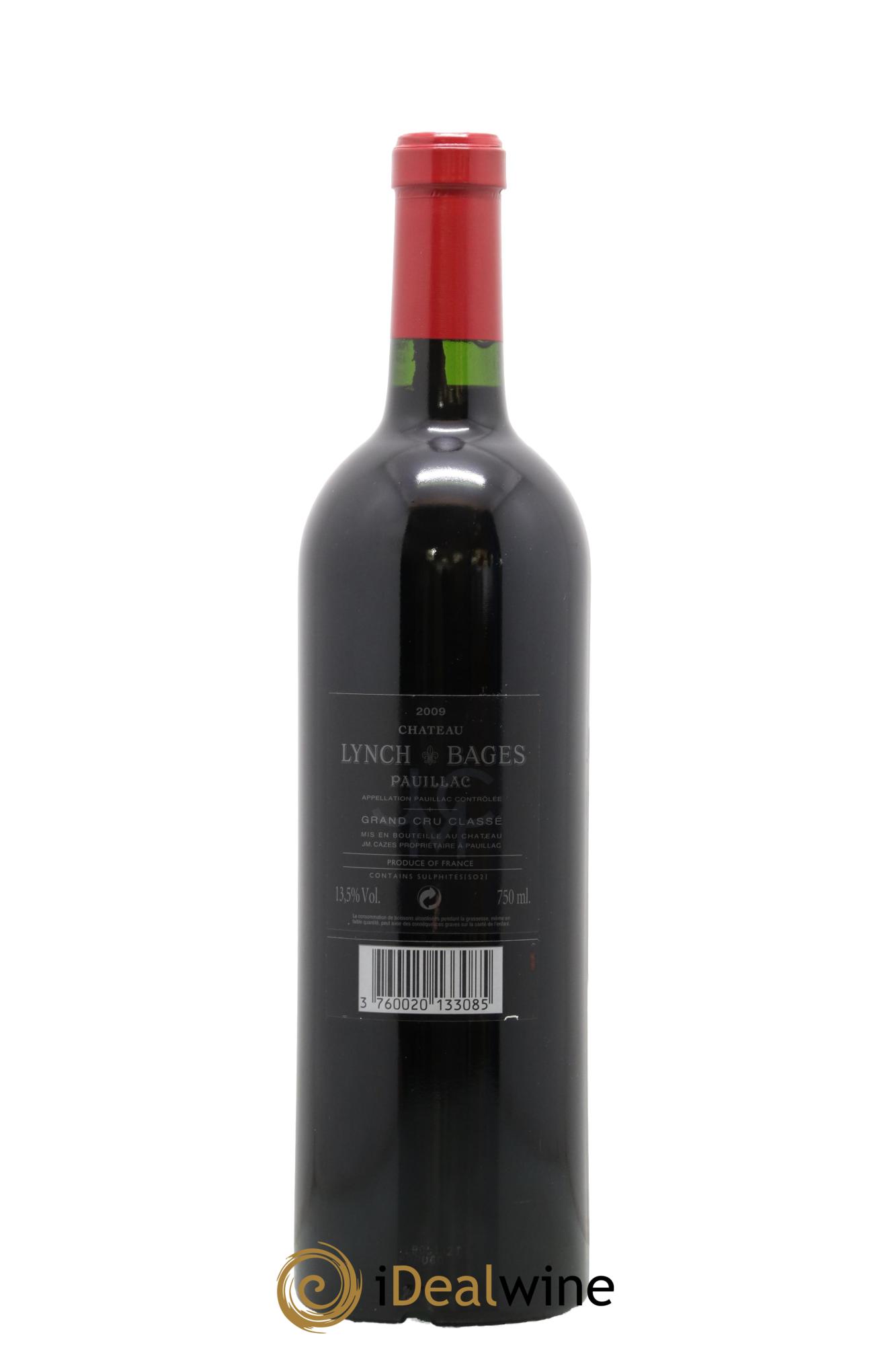Château Lynch Bages 5ème Grand Cru Classé 2009 - Lotto di 1 bottiglia - 1