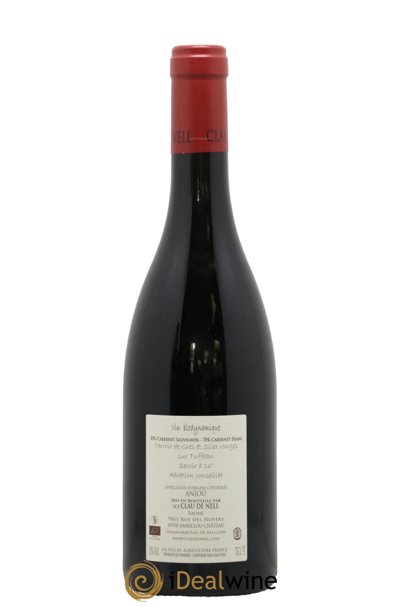 Anjou Cuvée Violette Clau de Nell 2016 - Lot de 1 bouteille - 1
