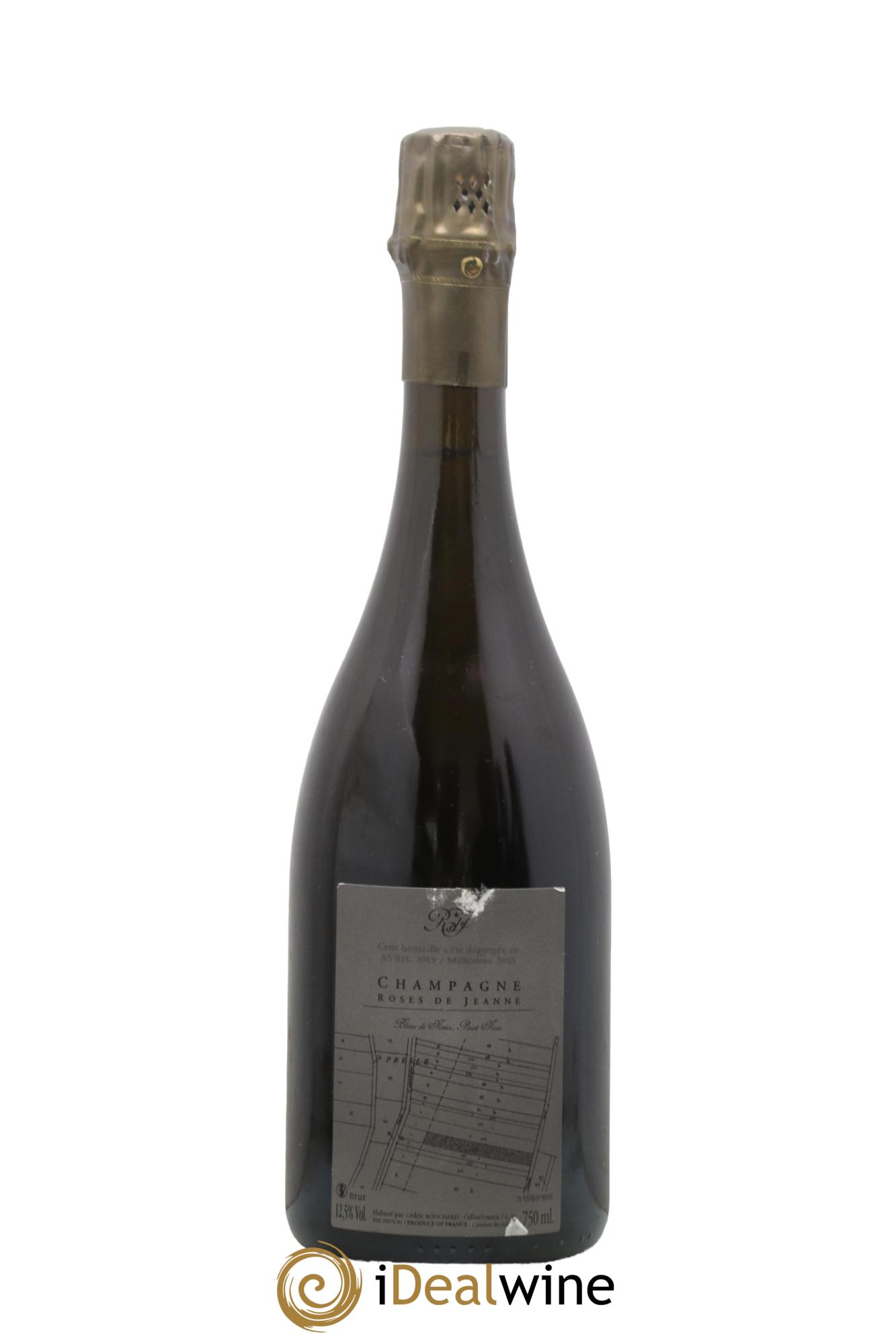 Roses de Jeanne Presle Blanc de Noirs Cédric Bouchard 2015 - Lot de 1 bouteille - 0