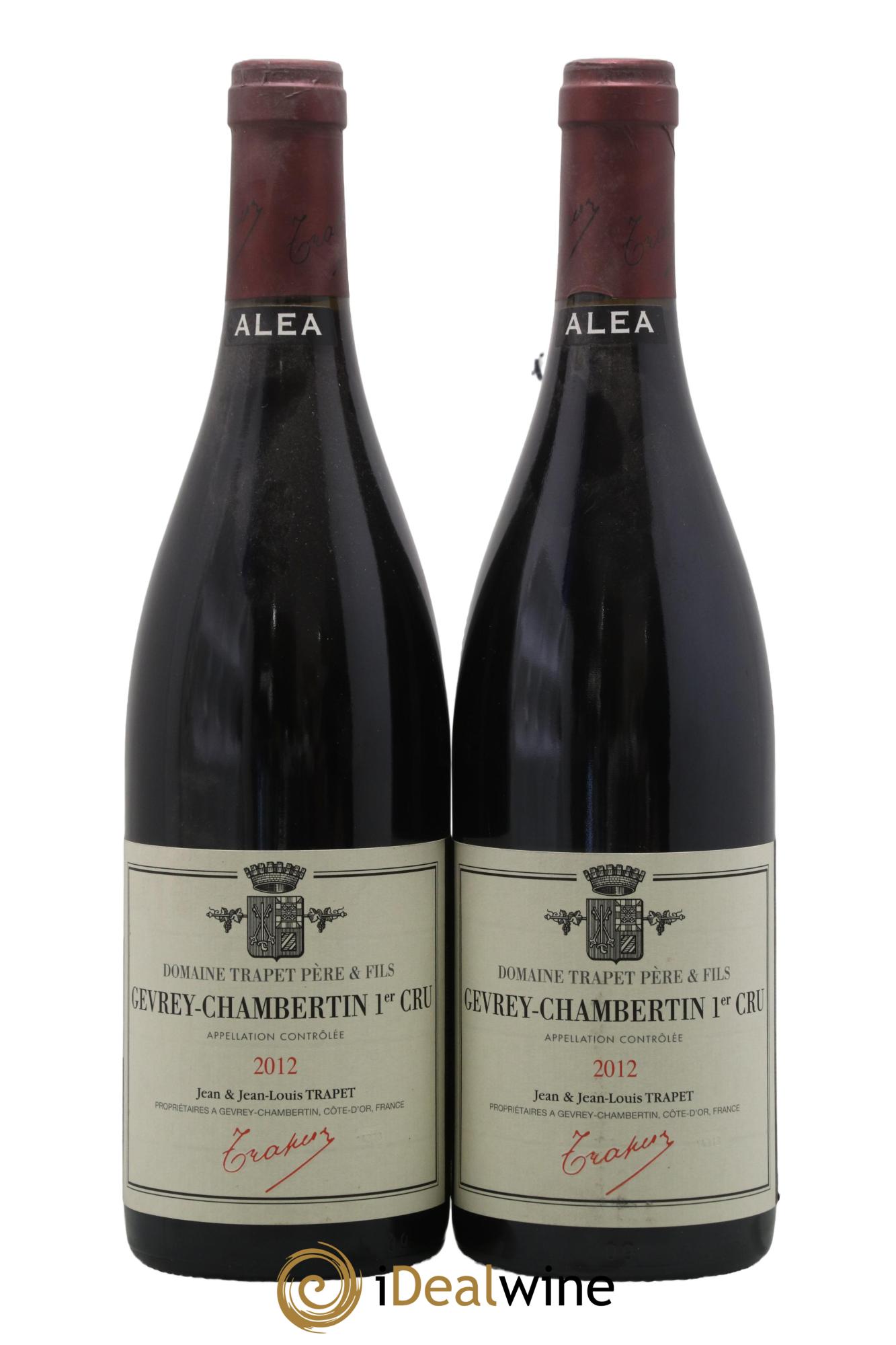 Gevrey-Chambertin 1er Cru Aléa Domaine Trapet 2012 - Lotto di 2 bottiglie - 0