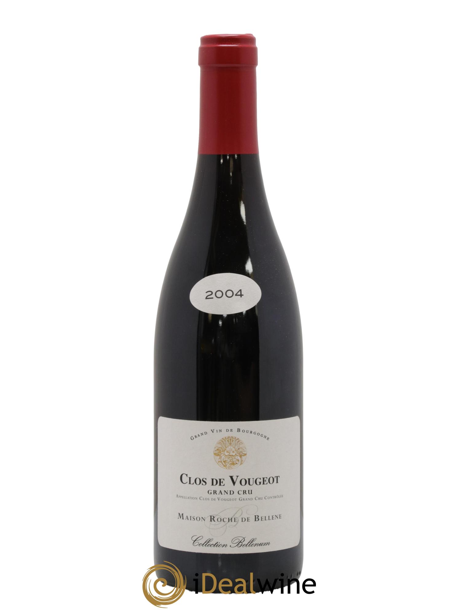 Clos de Vougeot Grand Cru Maison Roche de Bellene  2004 - Lot of 1 bottle - 0