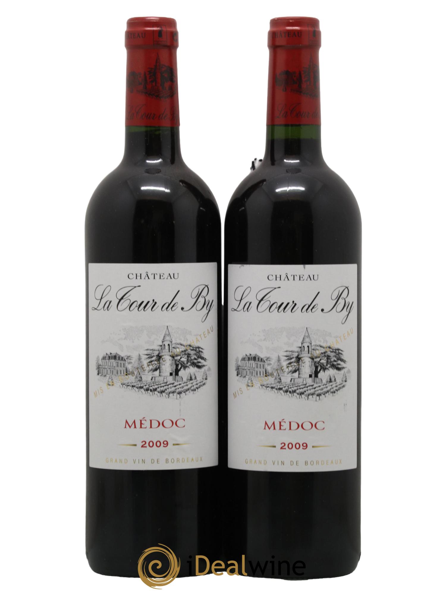 Château La Tour de By Cru Bourgeois 2009 - Lot de 2 bouteilles - 0