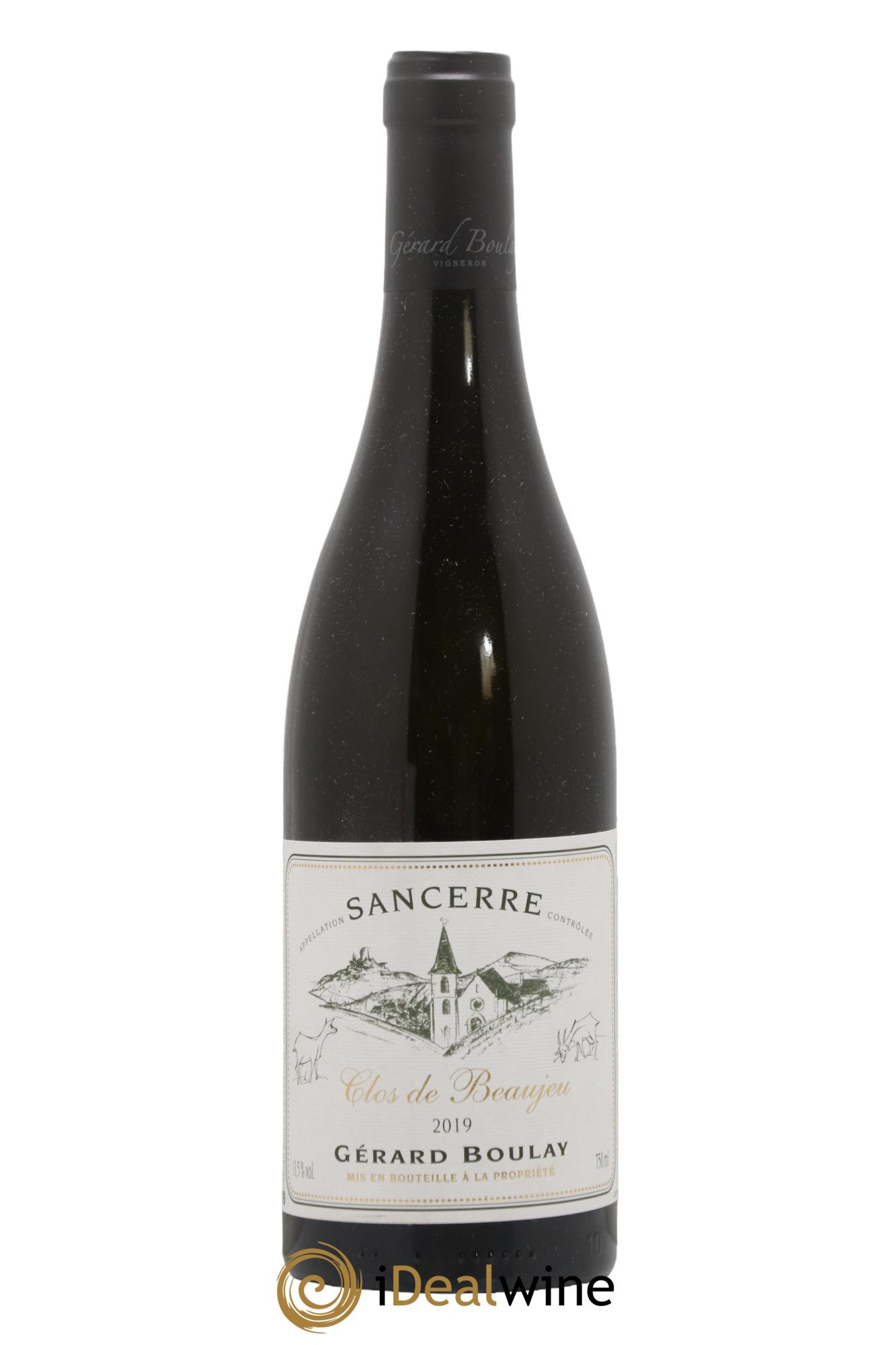 Sancerre Clos de Beaujeu Gérard Boulay 2019 - Lot de 1 bouteille - 0