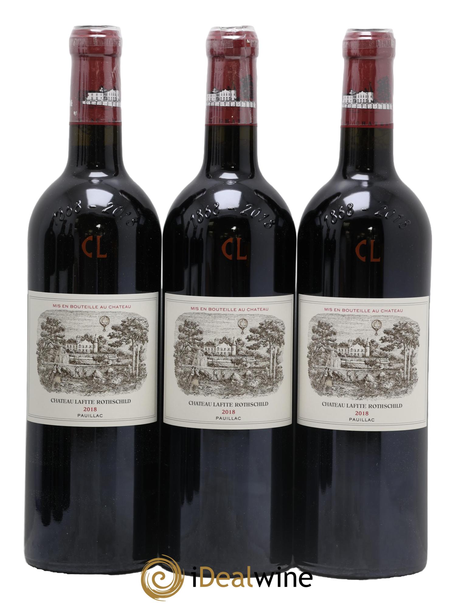Château Lafite Rothschild 1er Grand Cru Classé 2018 - Lotto di 6 bottiglie - 1