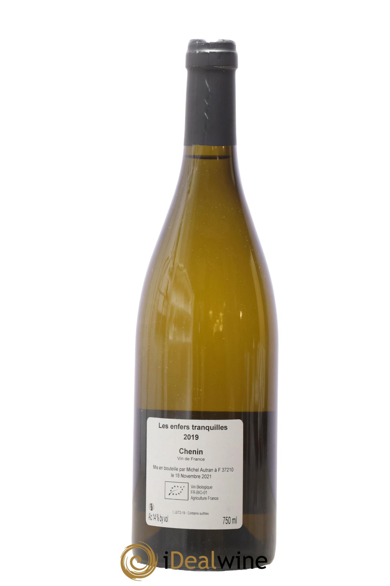 Vin de France Les Enfers Tranquilles Michel Autran 2019 - Posten von 1 Flasche - 1