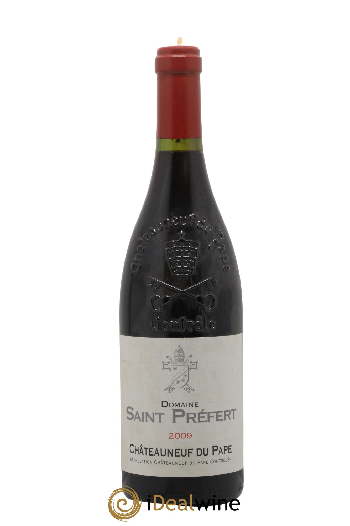 Châteauneuf-du-Pape Domaine Saint-Préfert 2009 - Lot of 1 bottle - 0