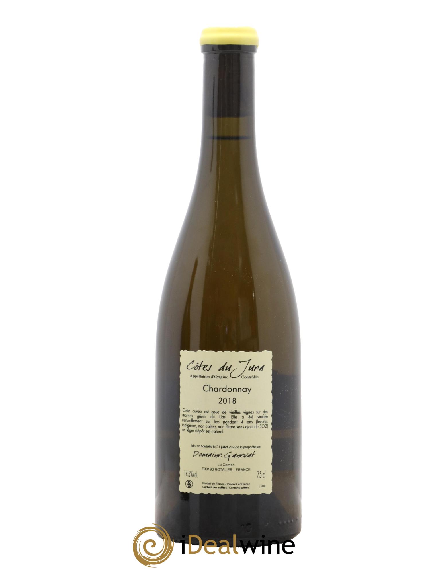 Côtes du Jura La Pélerine Anne et Jean François Ganevat 2018 - Lot de 1 bouteille - 1