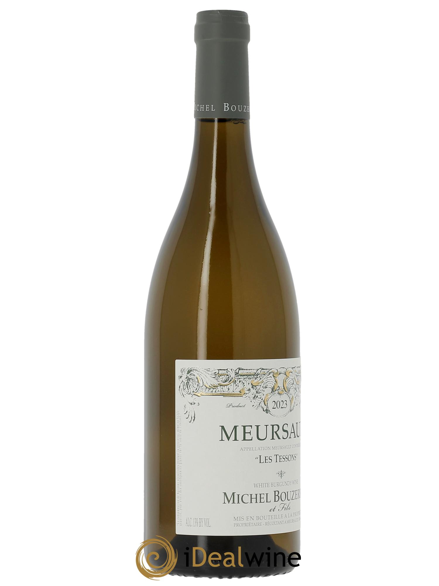 Meursault Les Tessons Michel Bouzereau et Fils (Domaine)  2023 - Lot de 1 bouteille - 2