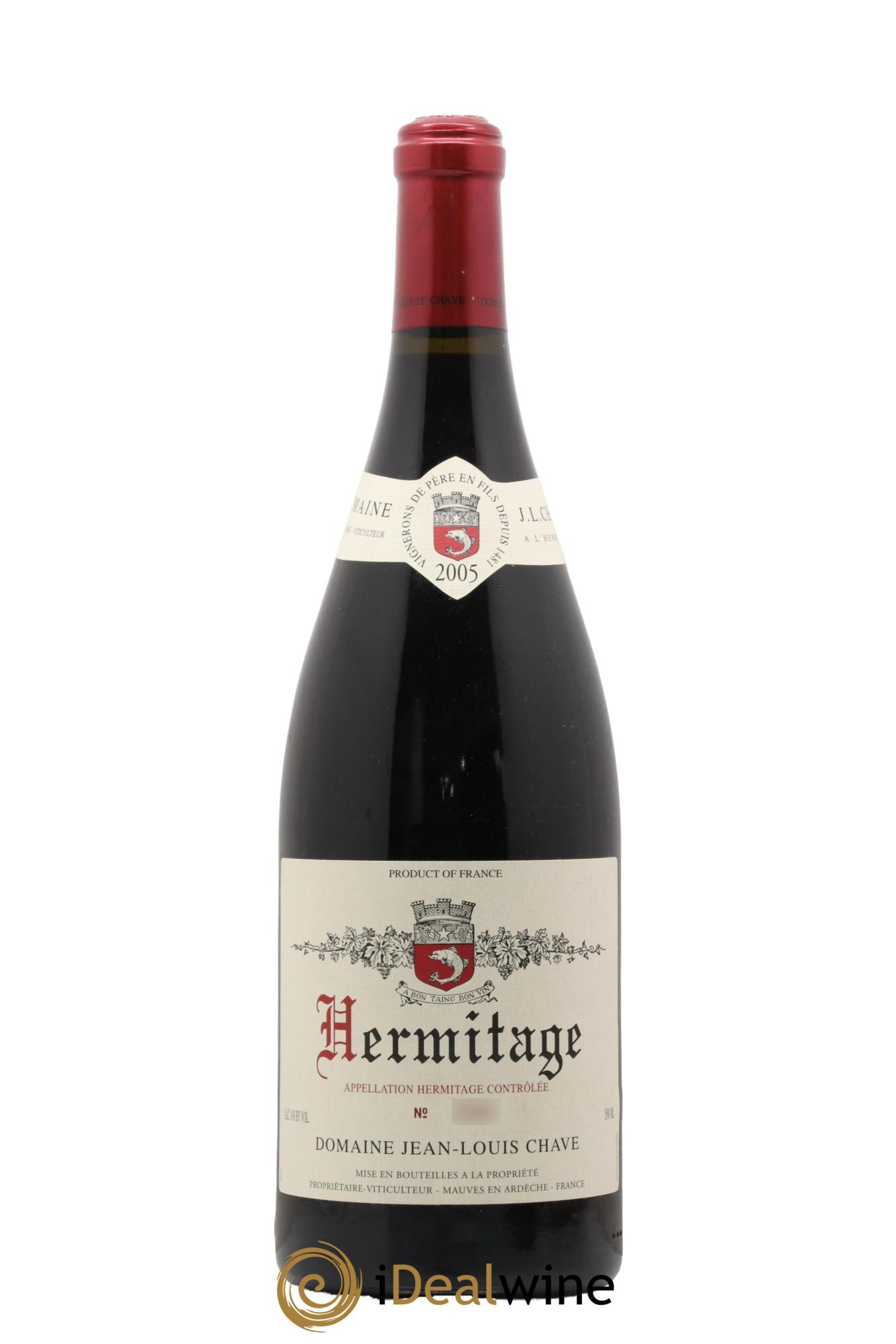 Hermitage Jean-Louis Chave 2005 - Lot de 1 magnum - 0