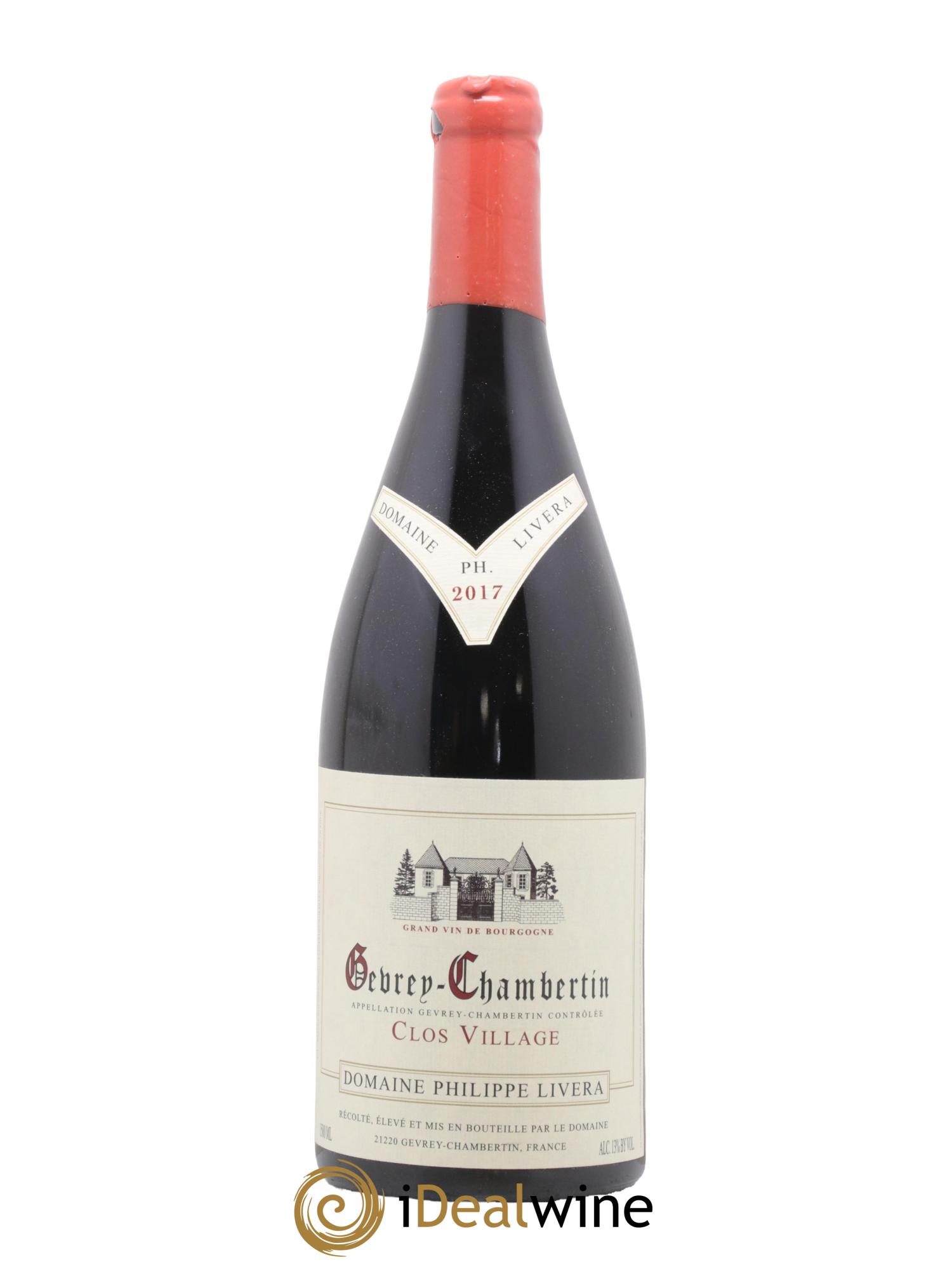 Gevrey-Chambertin Clos Village Tilleuls (Domaine des) - Philippe Livera  2017 - Lot de 1 magnum - 0