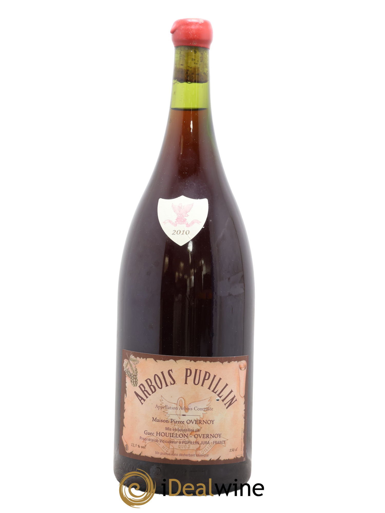 Arbois-Pupillin Poulsard (cire rouge) Overnoy-Houillon (Domaine) 2010 - Posten von 1 Magnum - 0