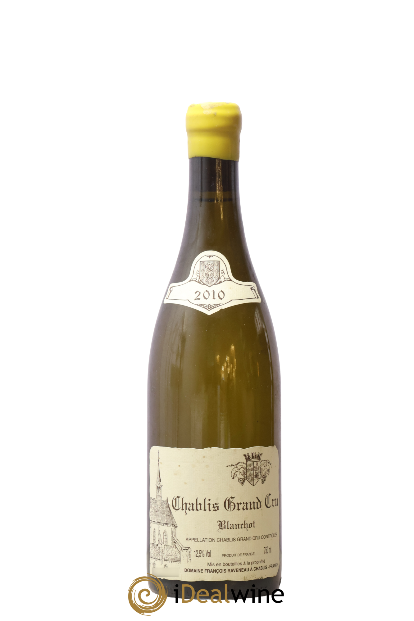 Chablis Grand Cru Blanchot Raveneau (Domaine) 2010 - Lot de 1 bouteille - 0