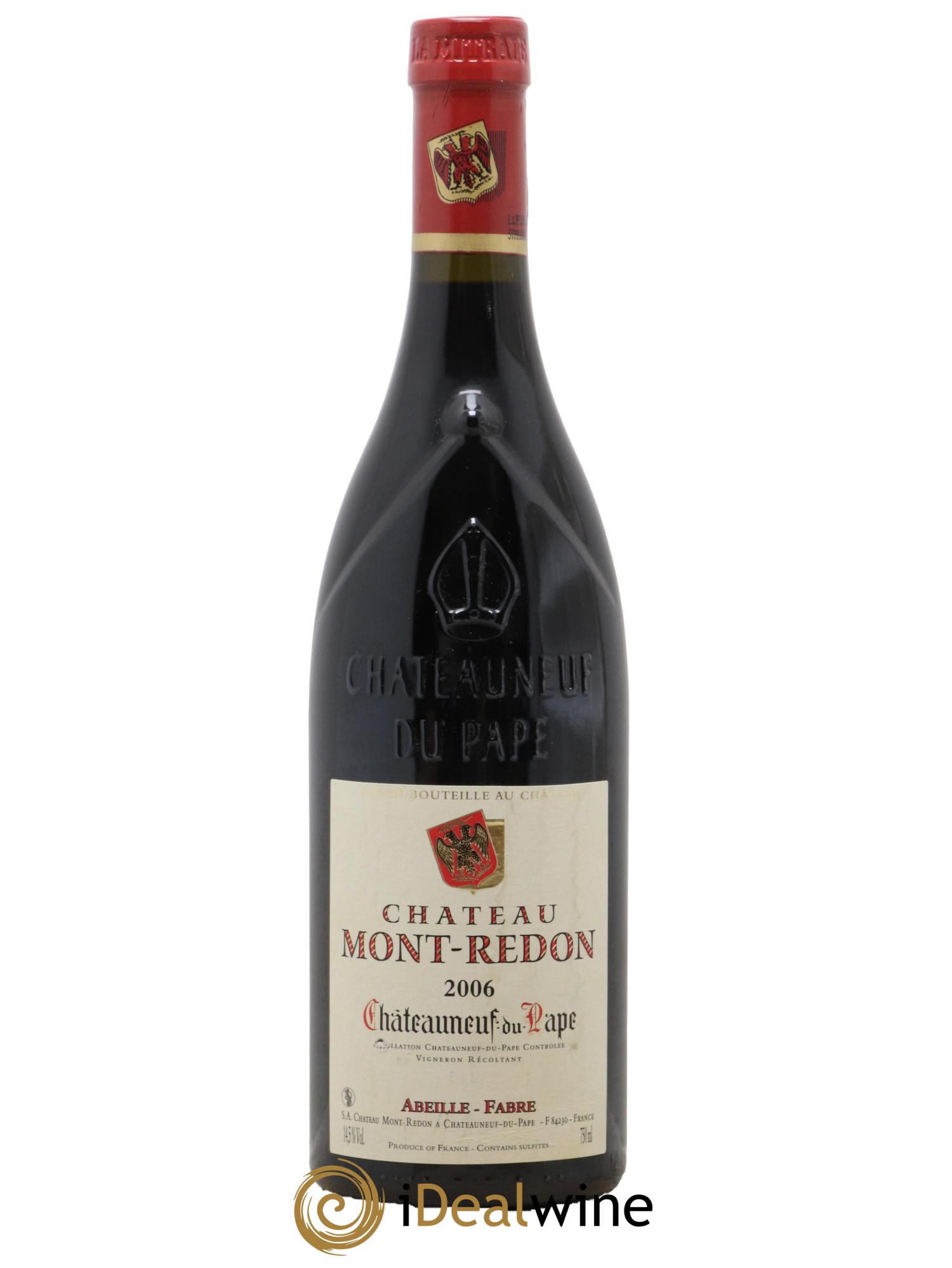 Châteauneuf-du-Pape Château Mont-Redon Famille Abeille-Fabre 2006 - Lot de 1 bouteille - 0