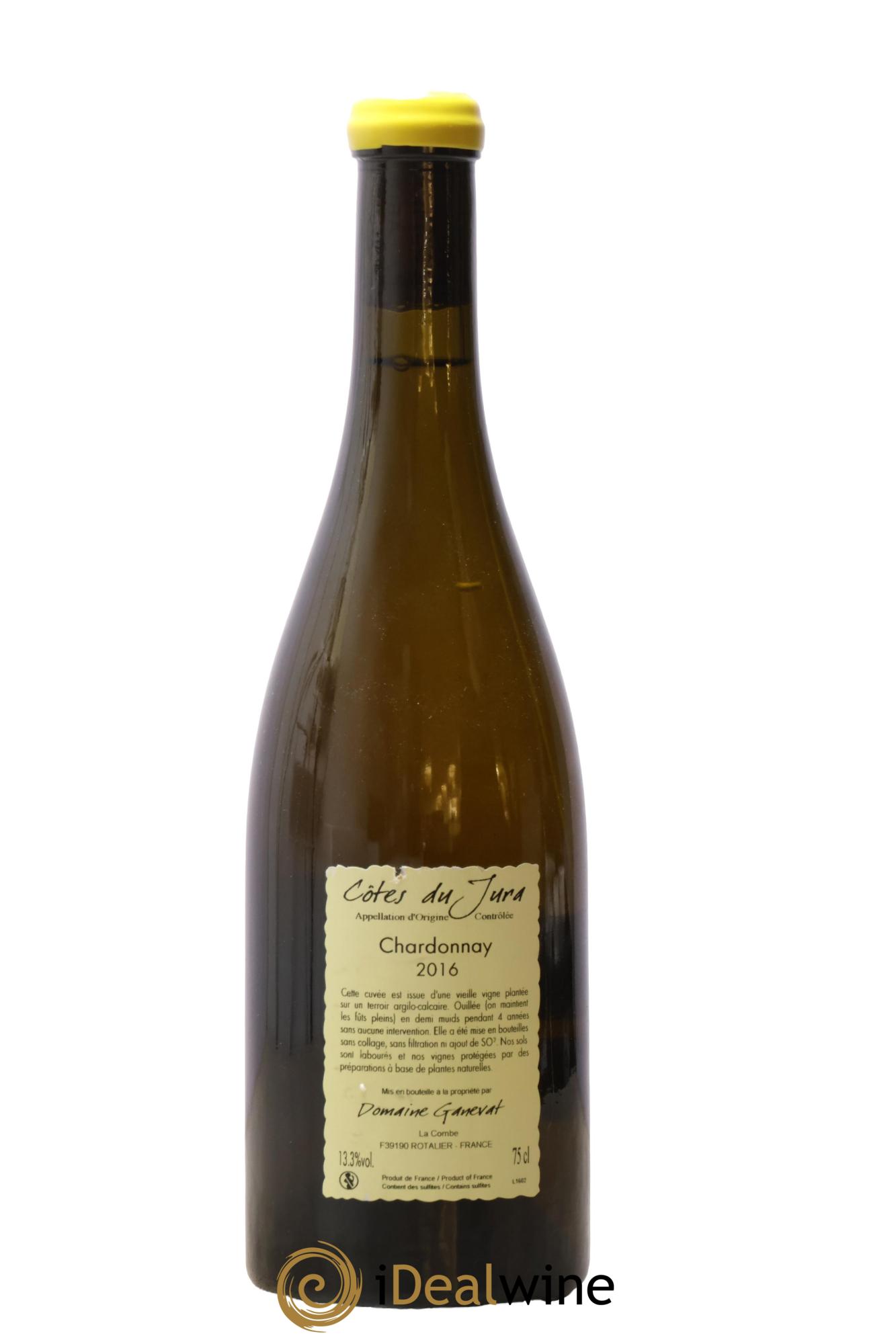 Côtes du Jura Les Chamois du Paradis Jean-François Ganevat (Domaine) 2016 - Lot de 1 bouteille - 1