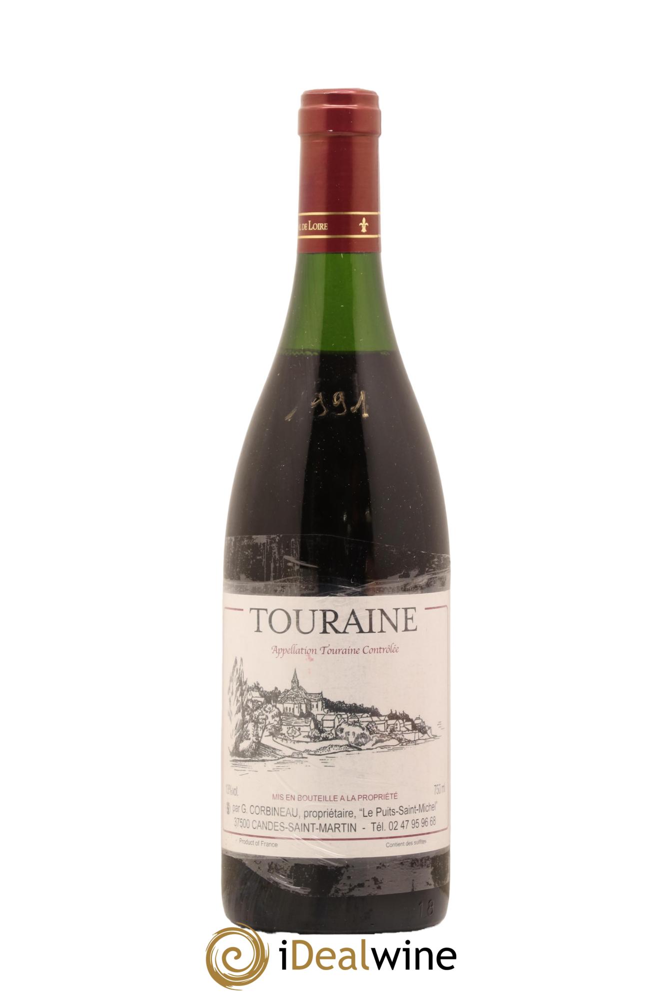 Touraine Patrick Corbineau 1991 - Lot de 1 bouteille - 0