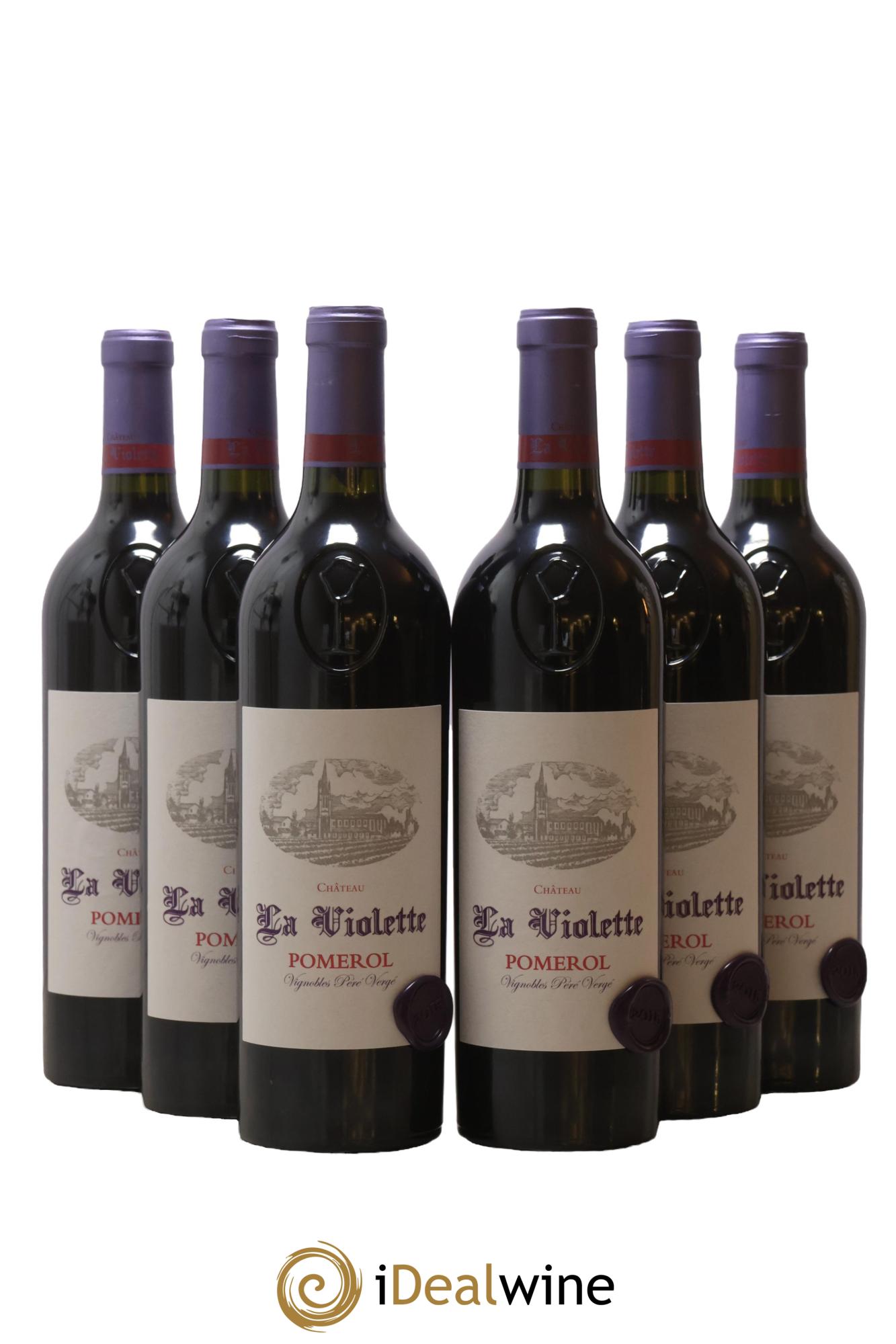Château la Violette 2015 - Lot de 6 bouteilles - 0