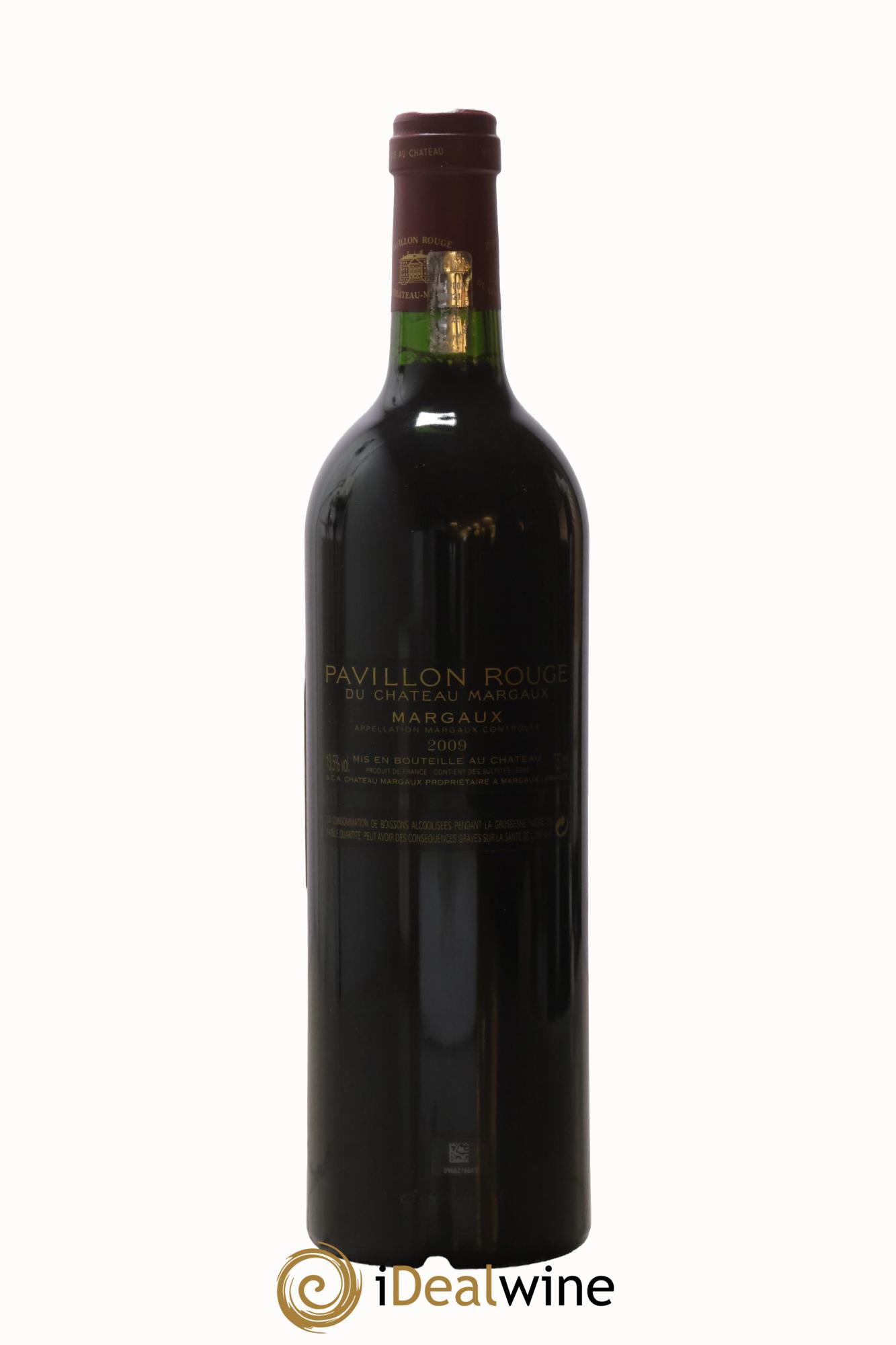 Pavillon Rouge du Château Margaux Second Vin 2009 - Lot de 1 bouteille - 1