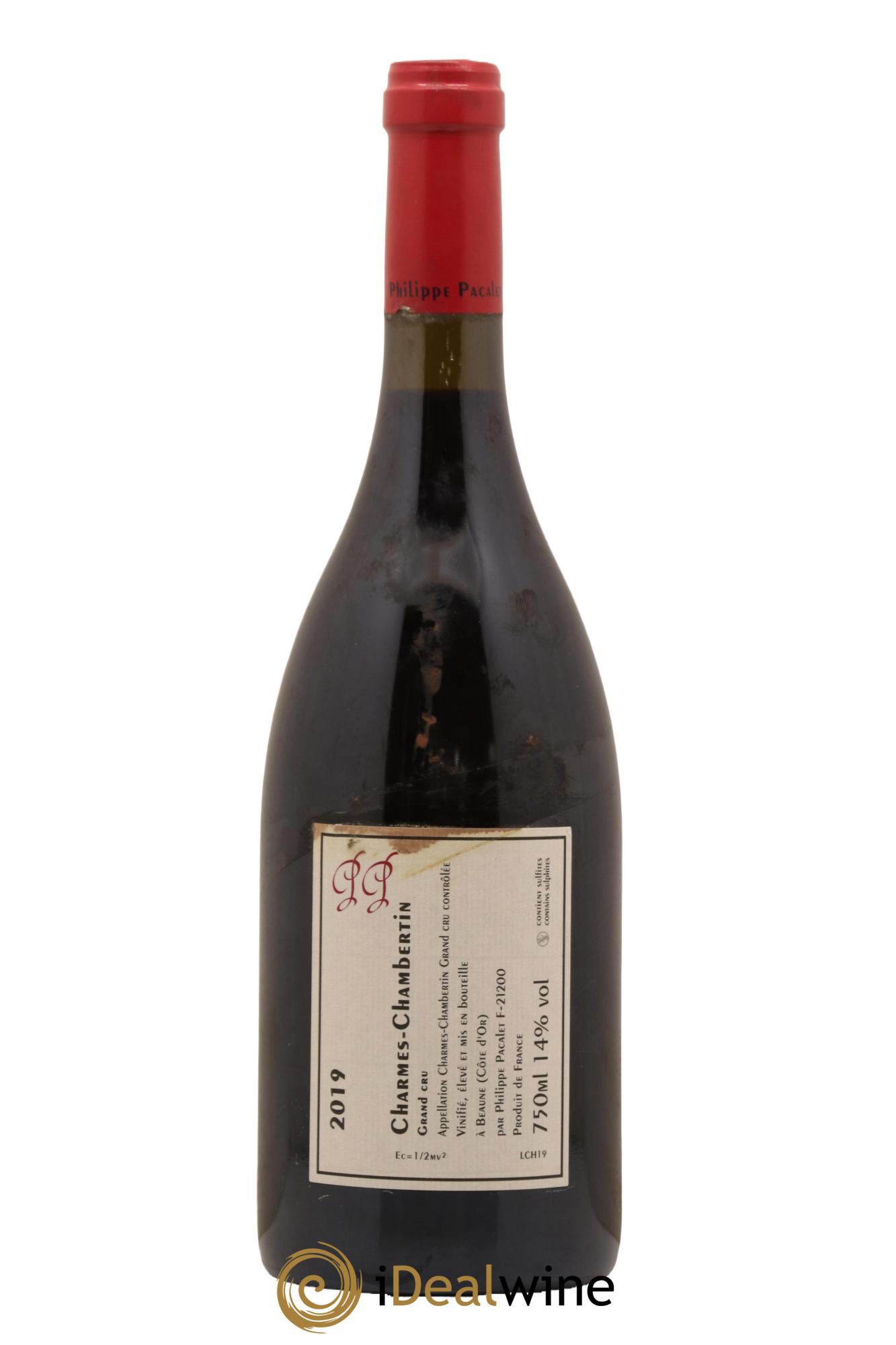 Charmes-Chambertin Grand Cru Philippe Pacalet  2019 - Lot of 1 bottle - 1
