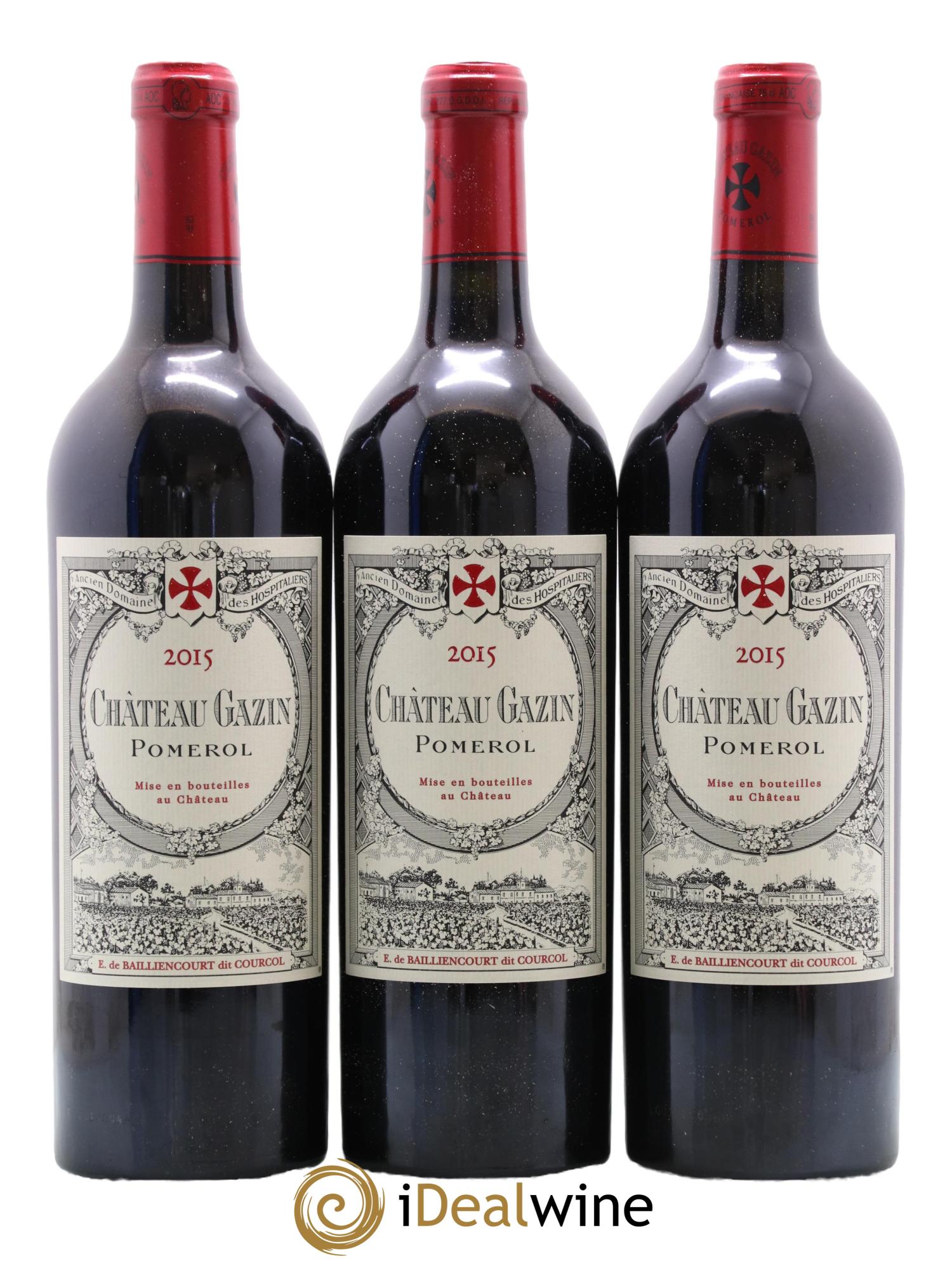 Château Gazin 2015 - Lot de 6 bouteilles - 2