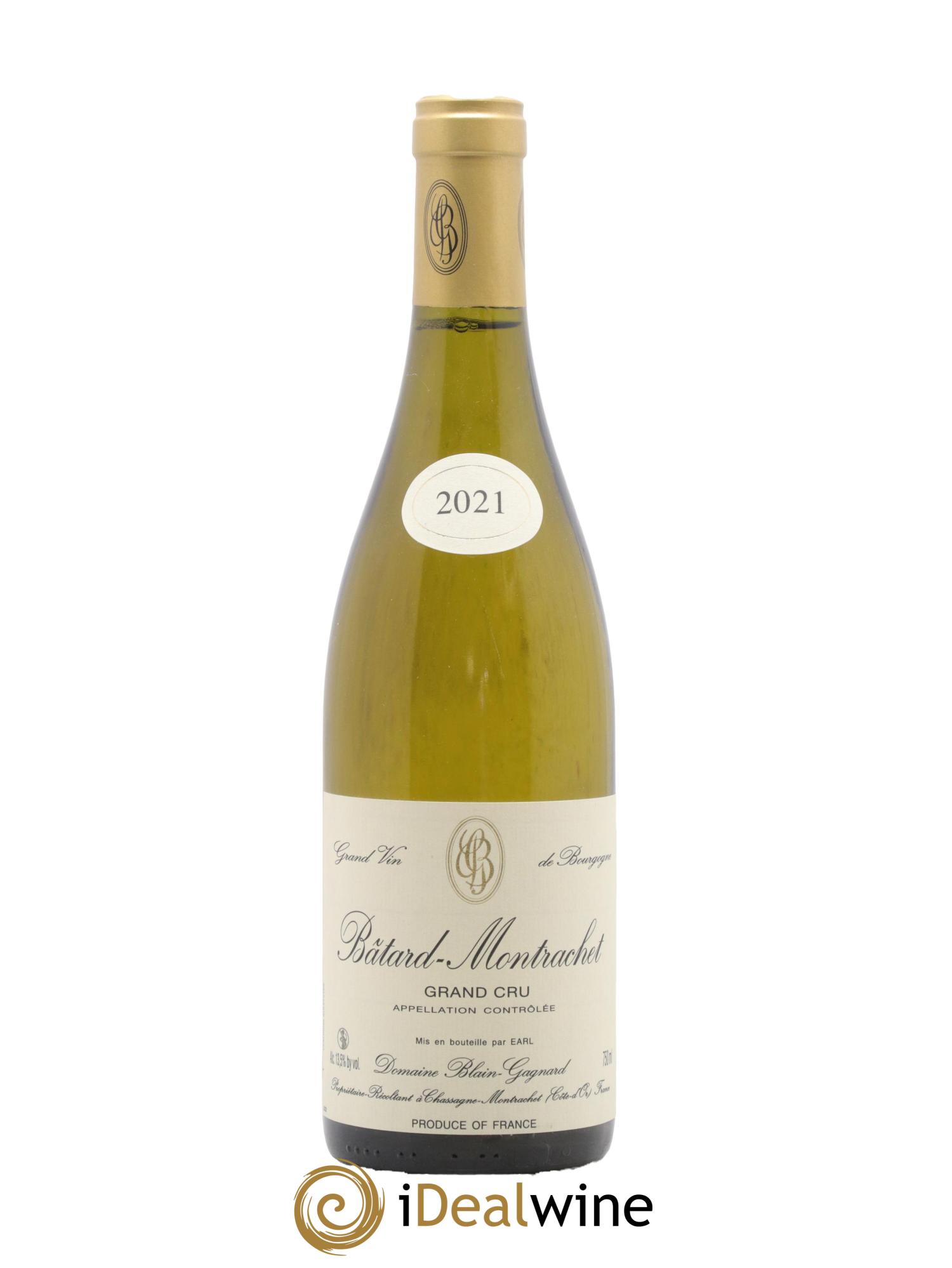 Bâtard-Montrachet Grand Cru Blain-Gagnard (Domaine) 2021 - Lotto di 1 bottiglia - 0