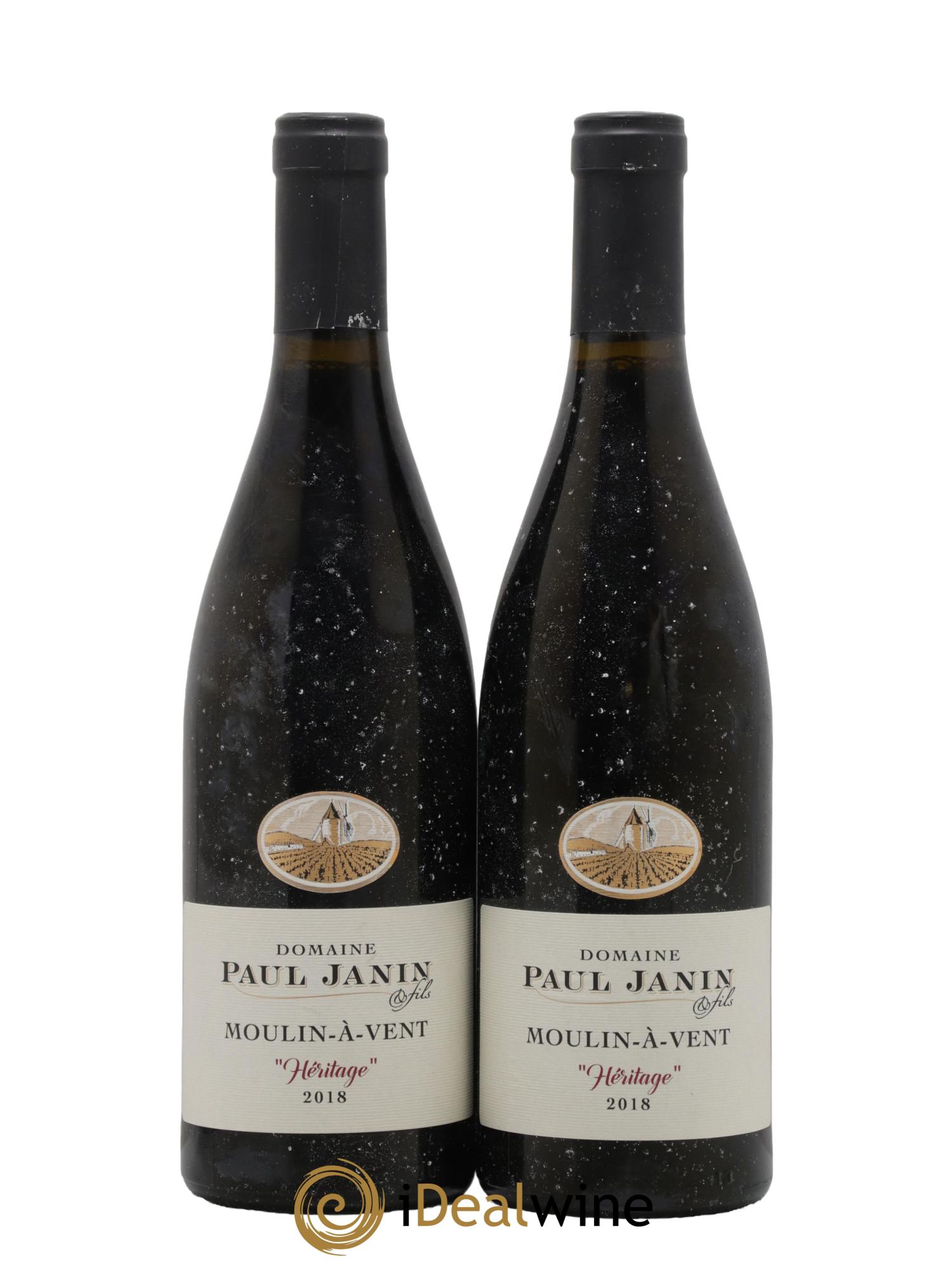 Moulin-à-Vent Héritage du Tremblay Janin Paul 2018 - Lot de 2 bouteilles - 0