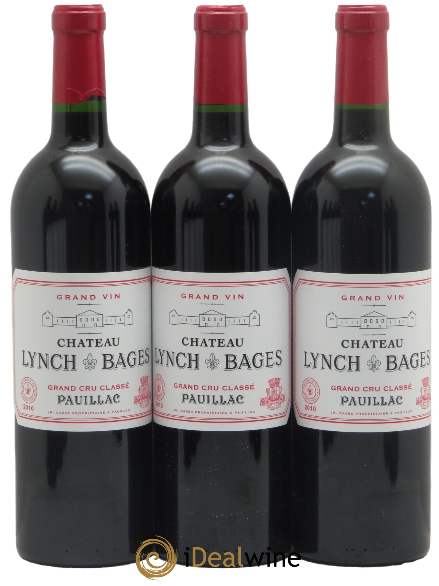 Château Lynch Bages 5ème Grand Cru Classé 2010 - Posten von 12 Flaschen - 2