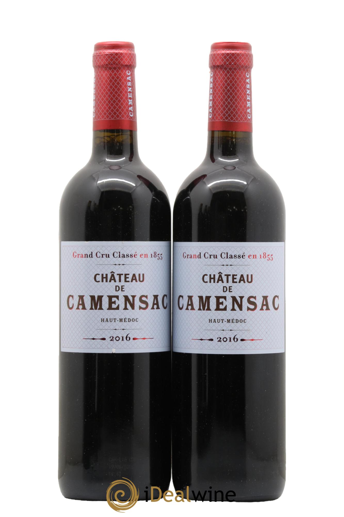 Château Camensac 5ème Grand Cru Classé 2016 - Lot de 2 bouteilles - 0